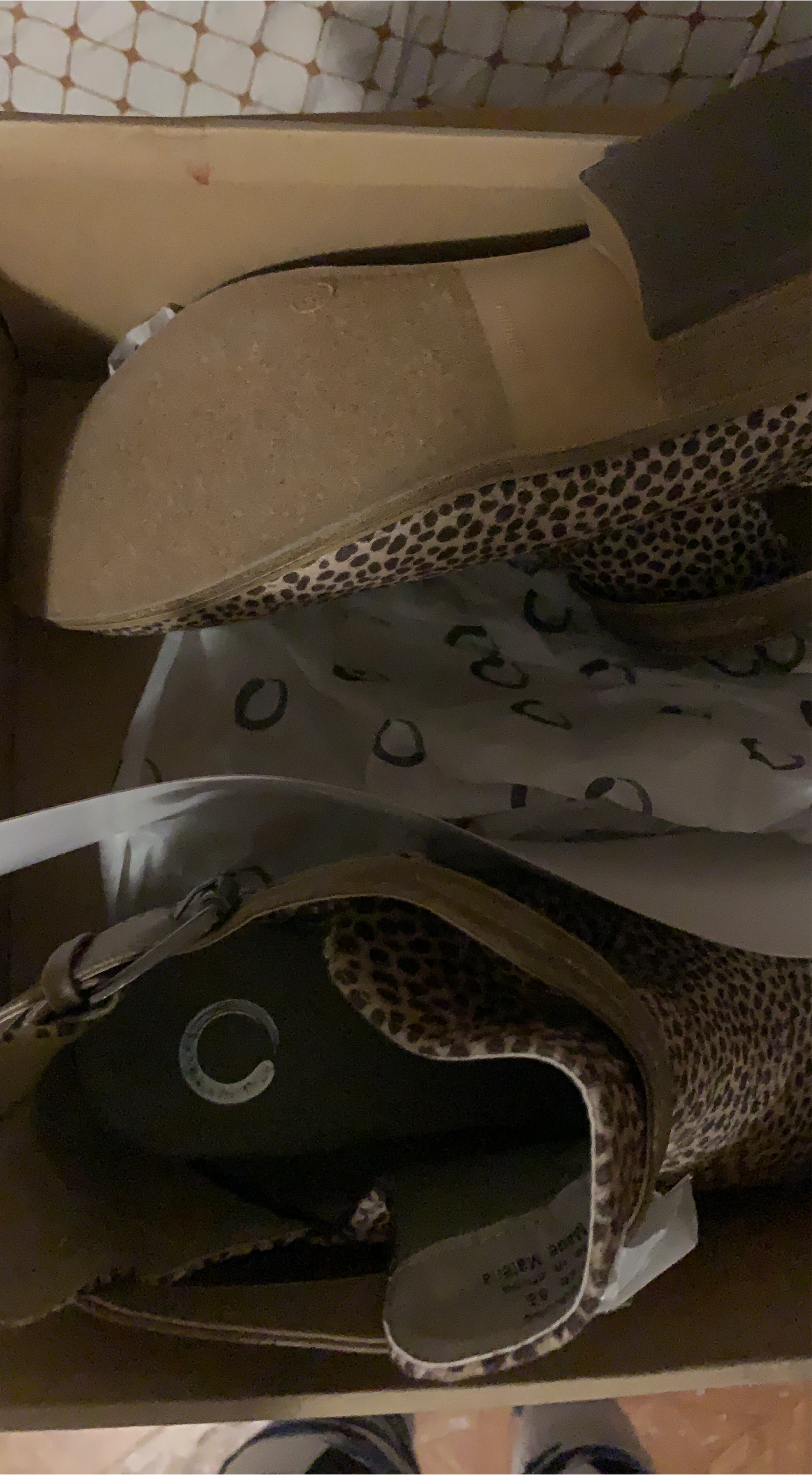 Crown Vintage Leopard Print Booties - Size 8.5