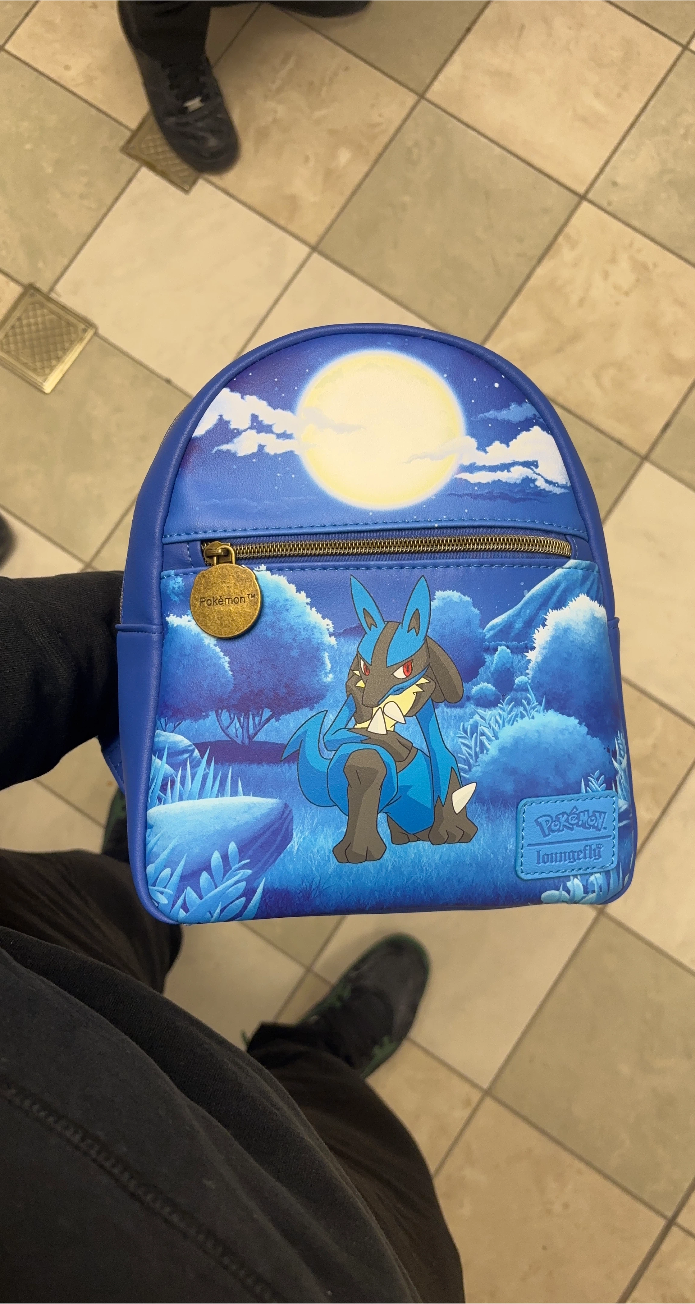 Loungefly Pokemon Lucario Mini Backpack