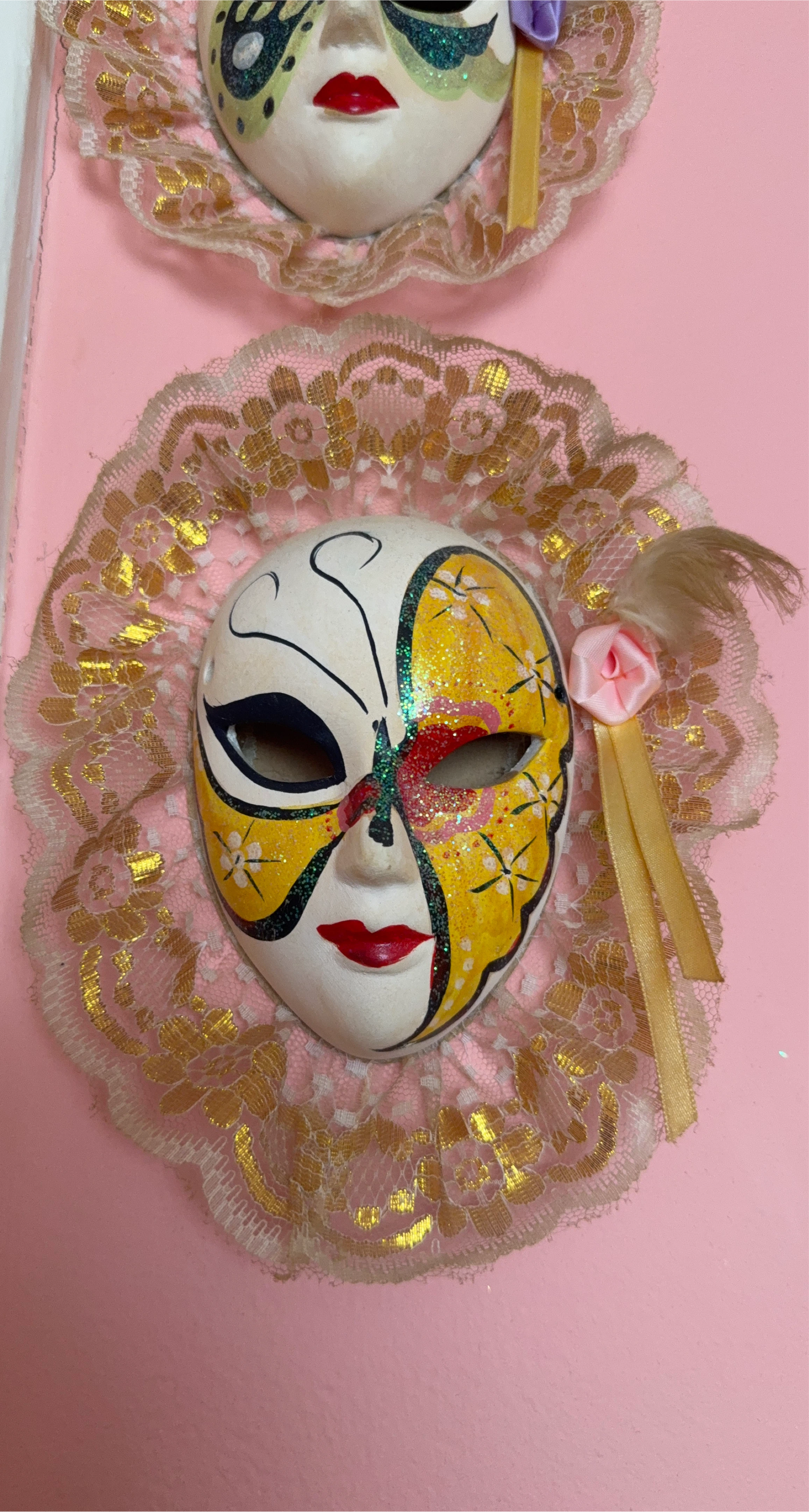Venetian Style Gypsum Decorative Wall Mask