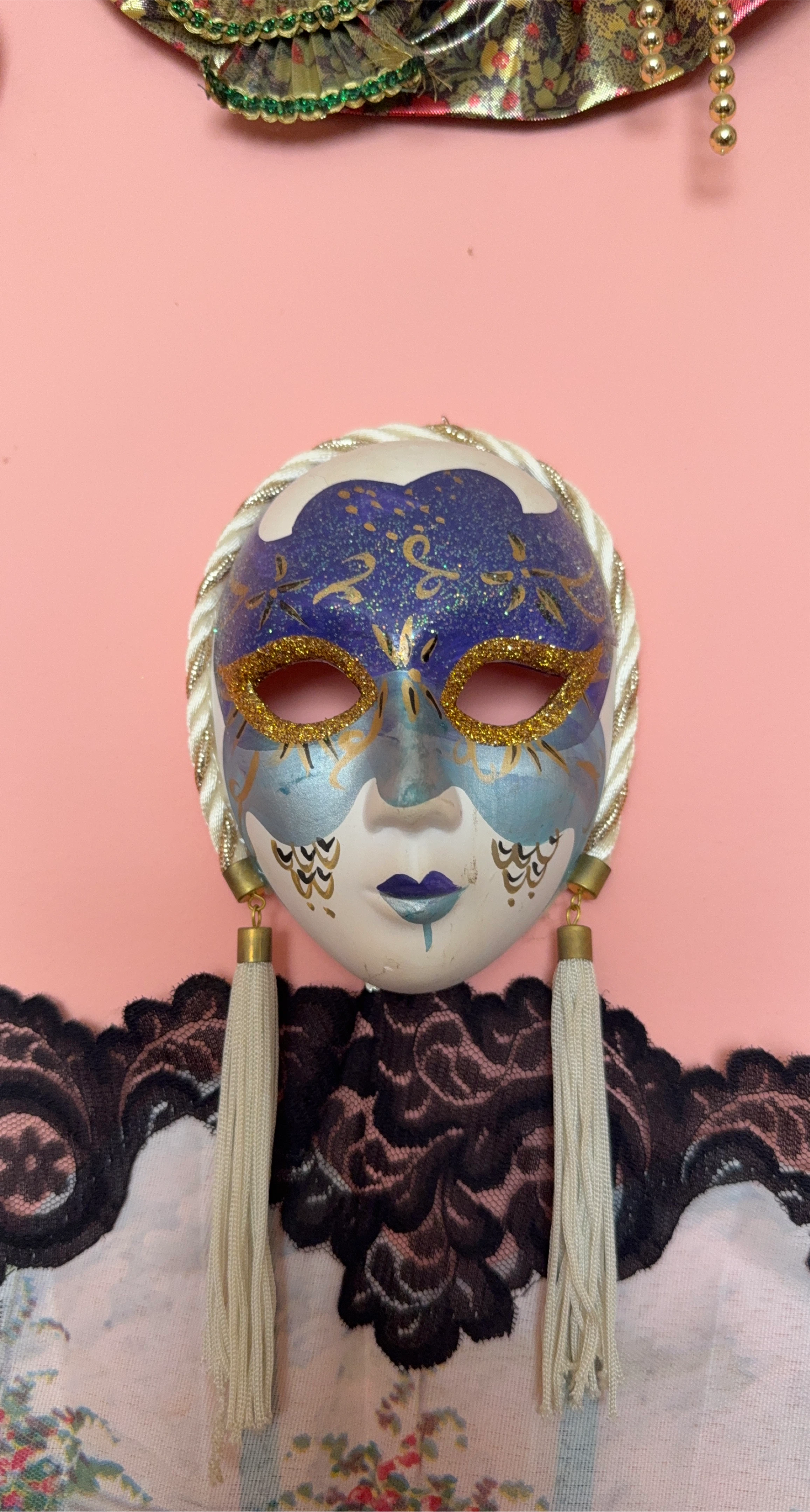 Venetian Style Gypsum Decorative Mask