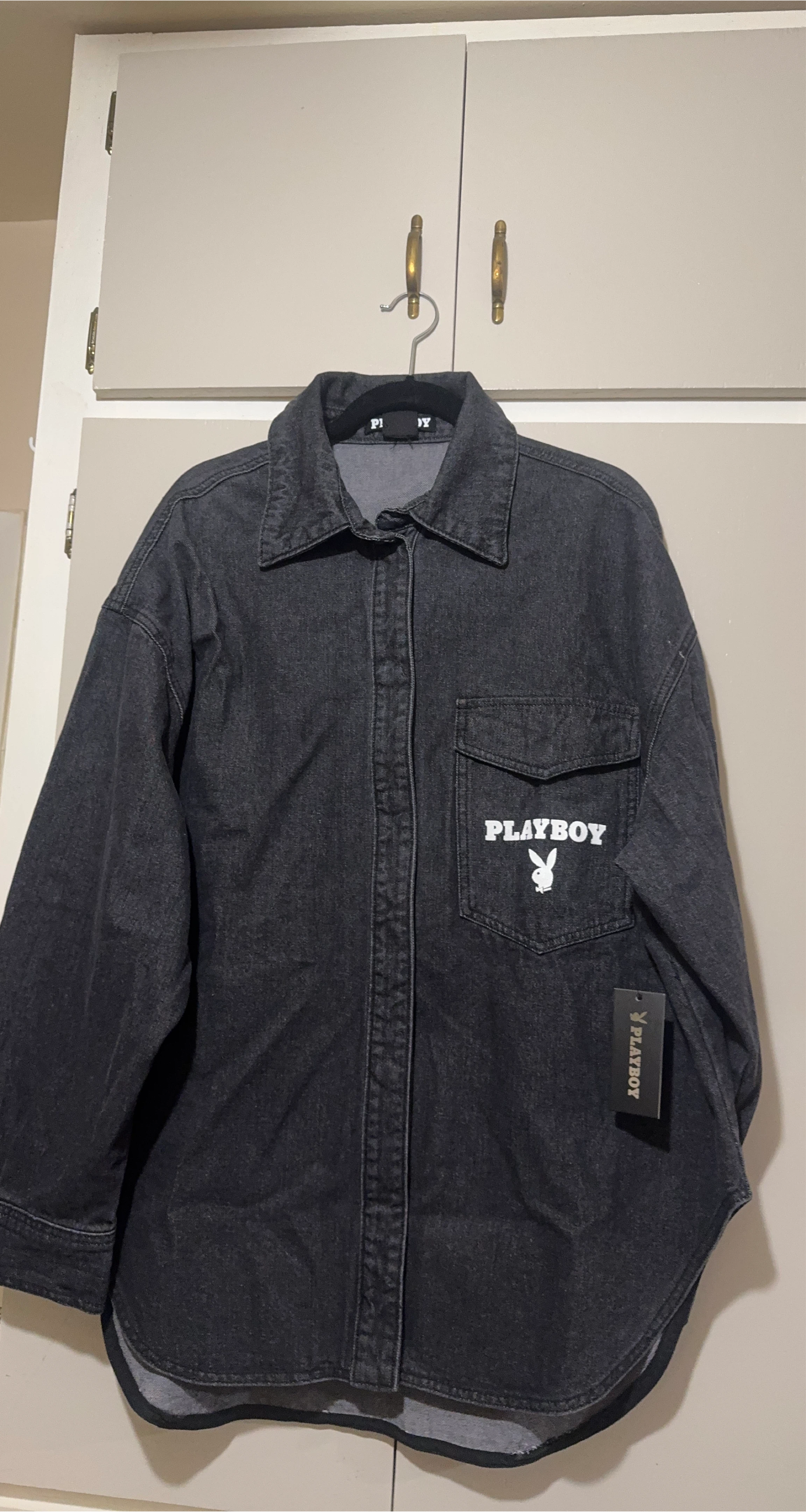 Playboy Denim Shirt - New with Tags