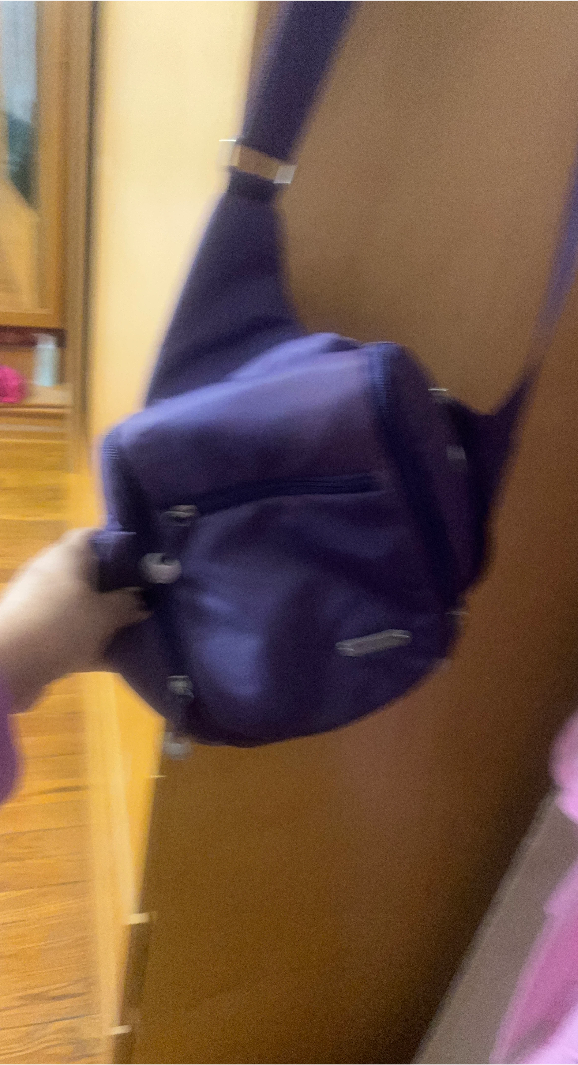 Purple Sling Bag