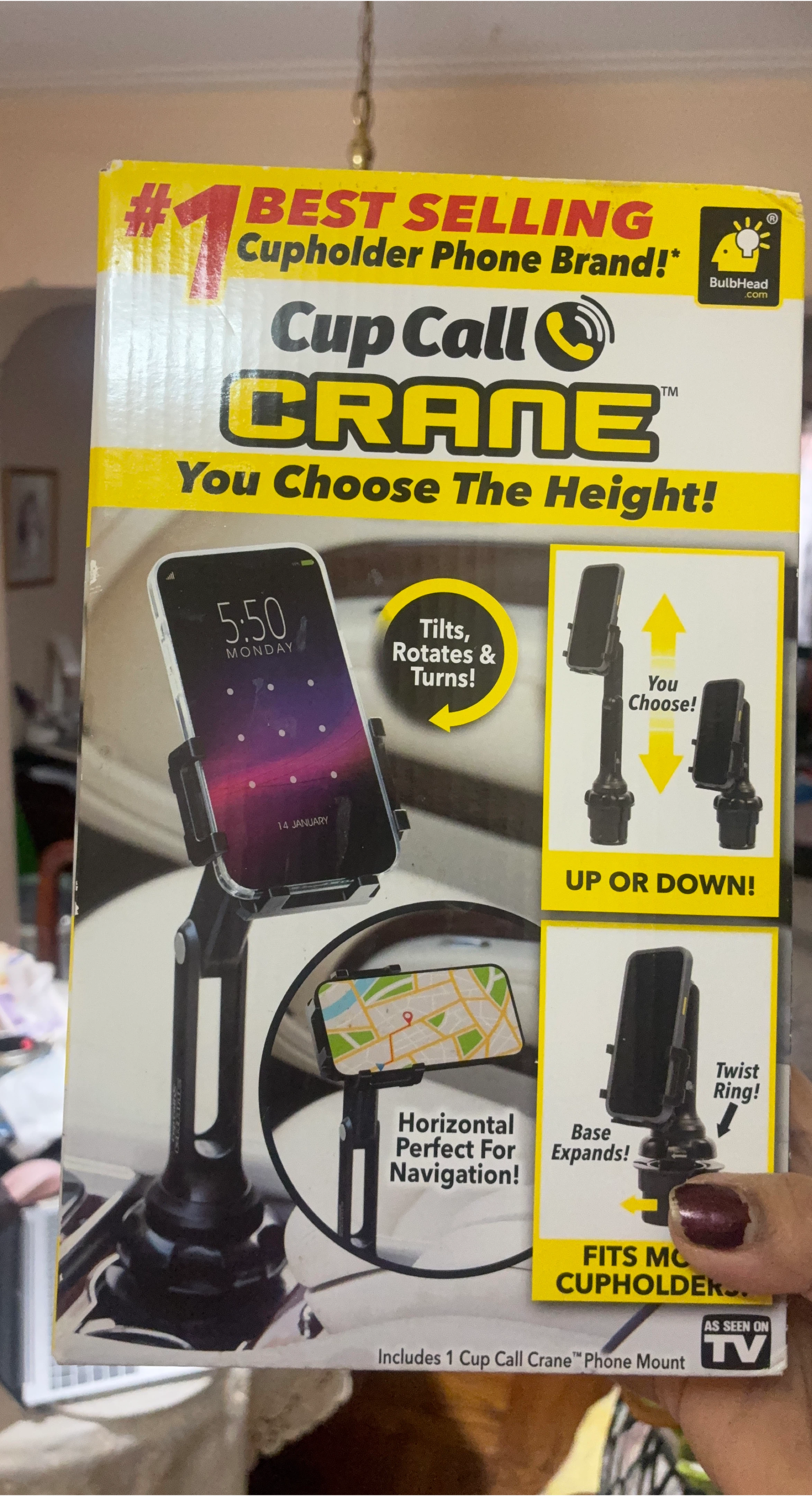 Cup Call Crane Phone Mount