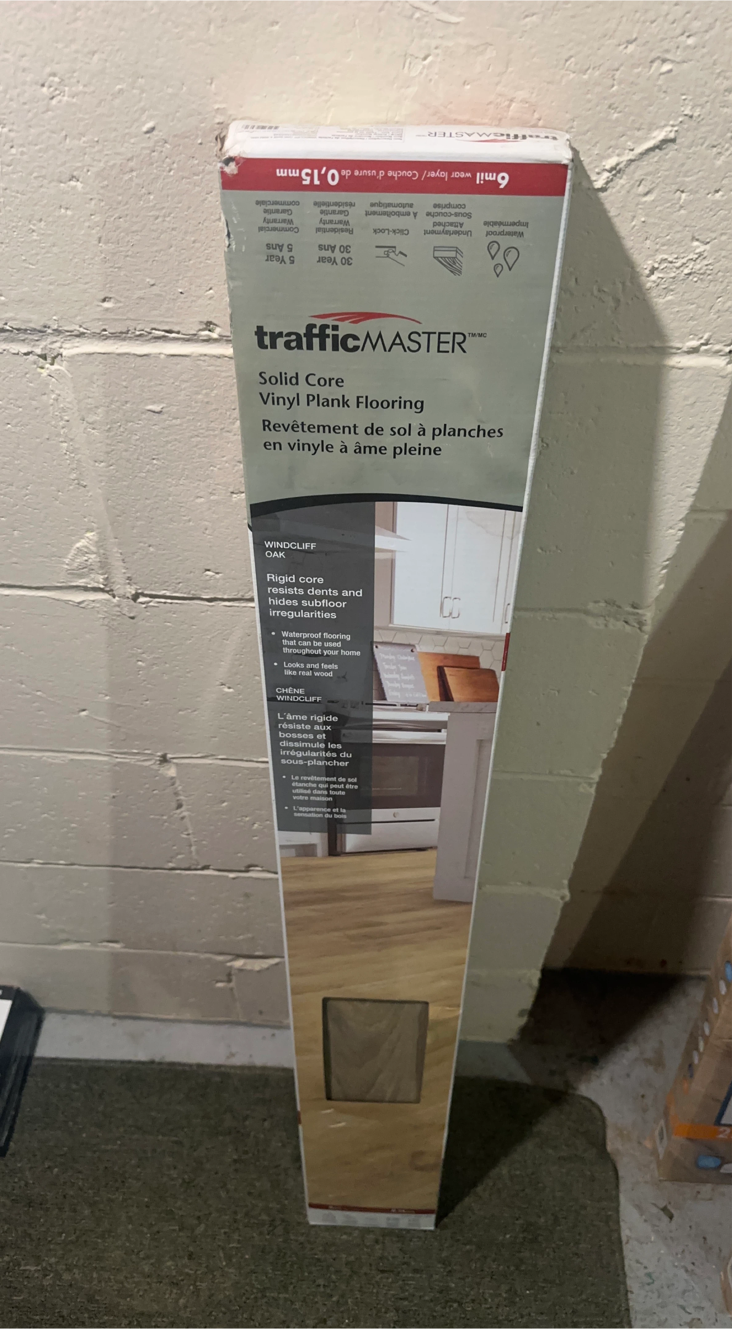 TrafficMaster Wincilff Oak Vinyl Plank Flooring🥕