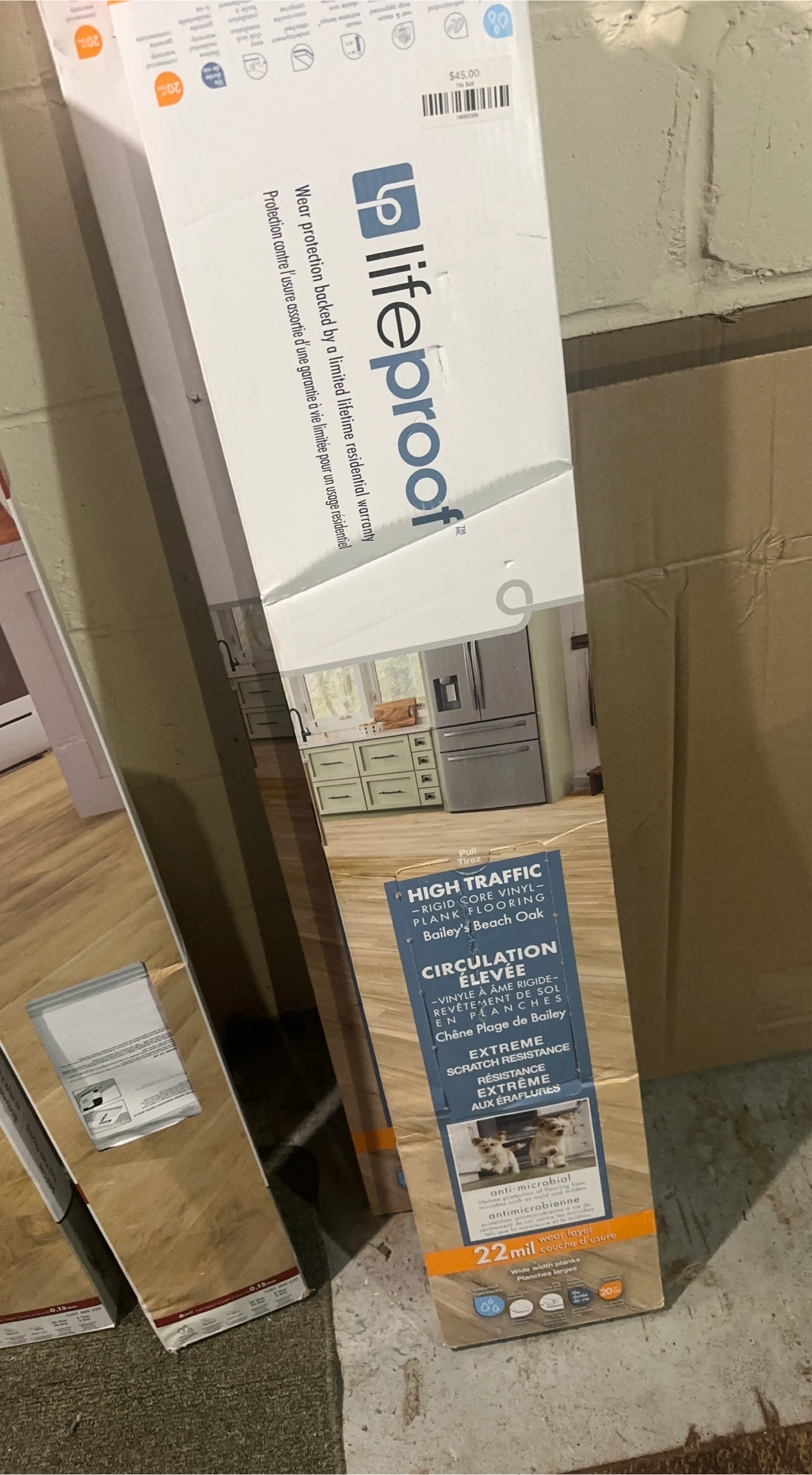 LifeProof Bailey's Beach Oak Vinyl Plank Flooring🥕