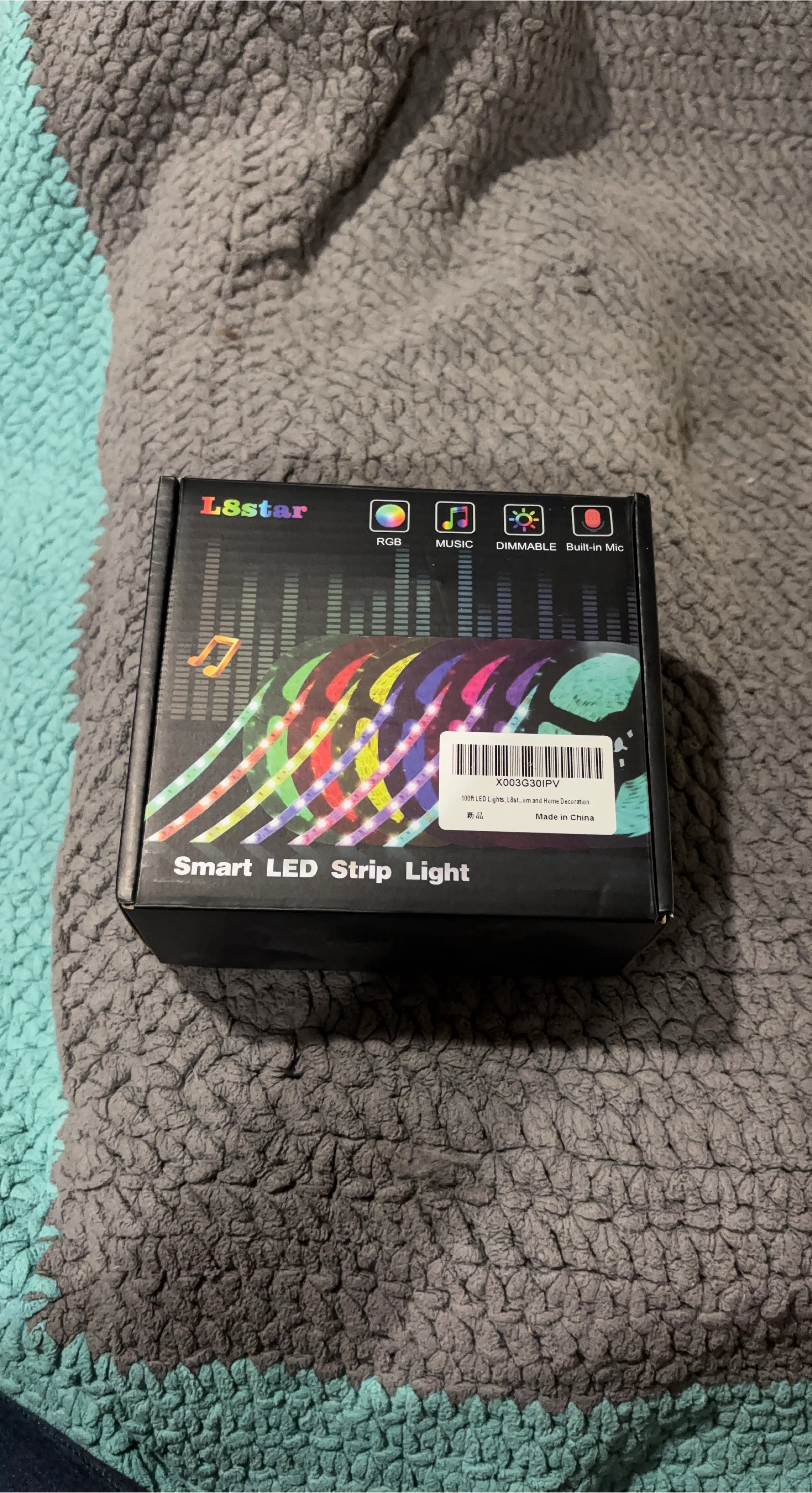 Lsstar Smart LED Strip Light, RGB, Dimmable, New in Box