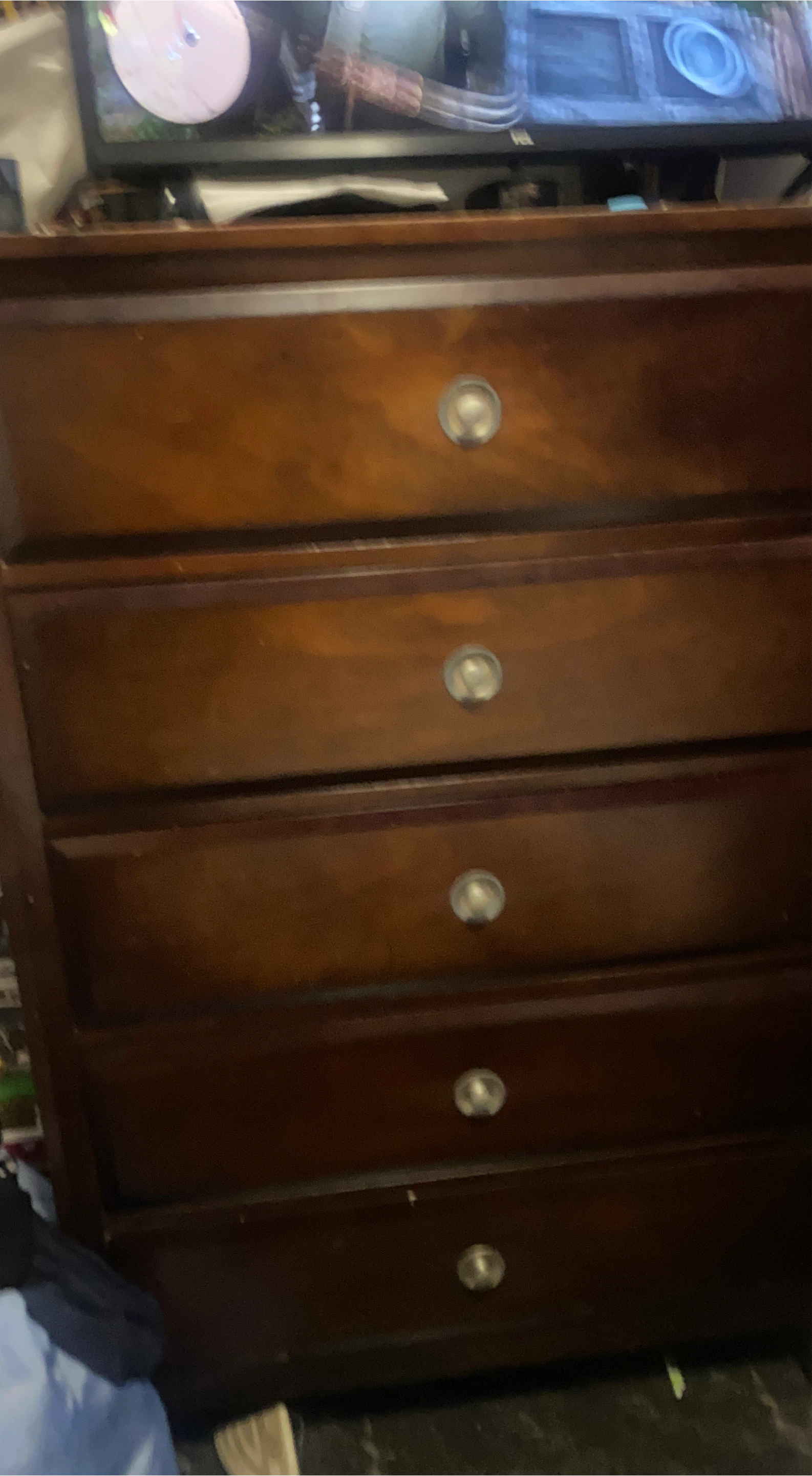 Brown Wooden Dresser