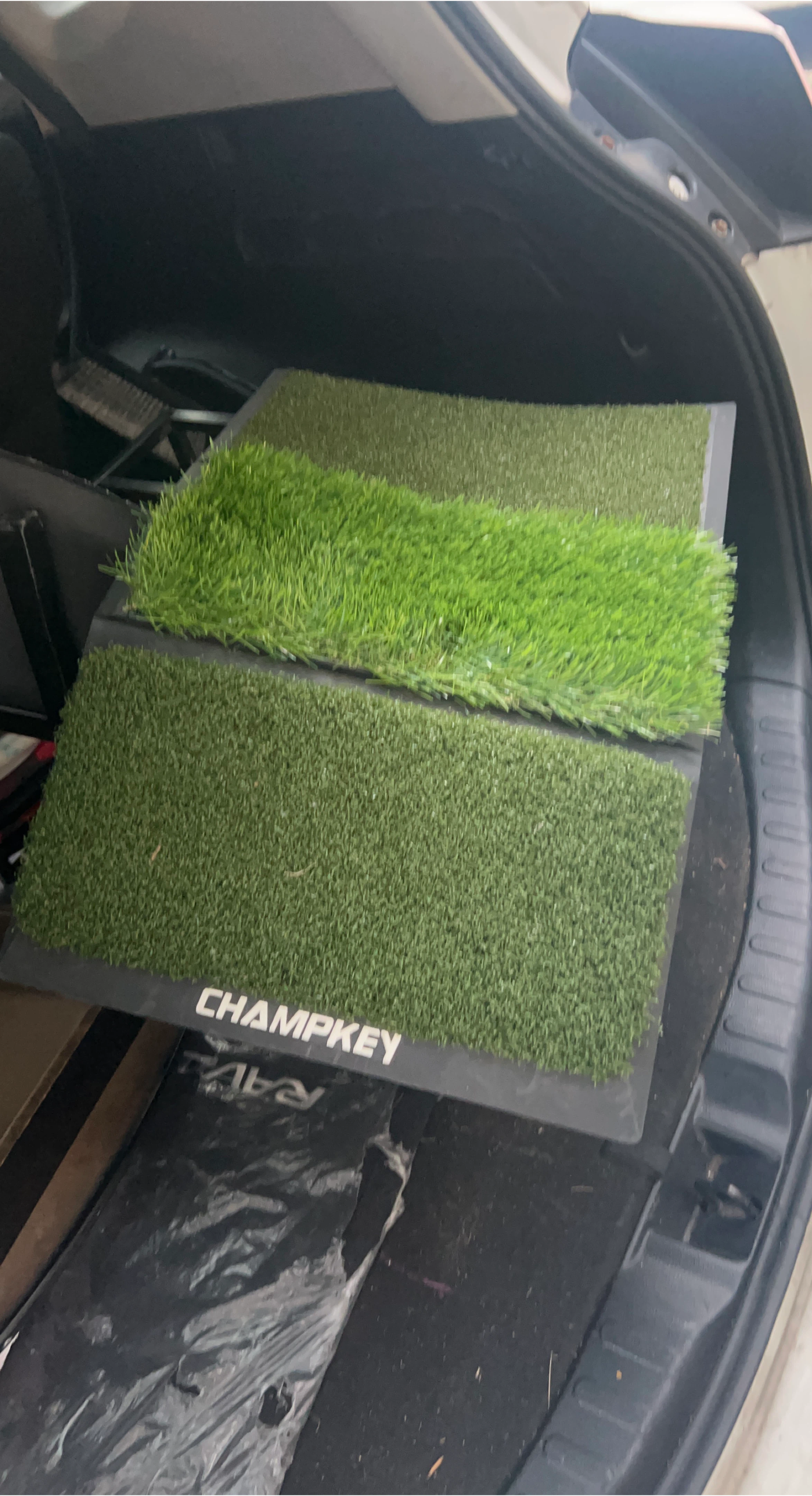 Champkey Tri-Turf Golf Hitting Mat
