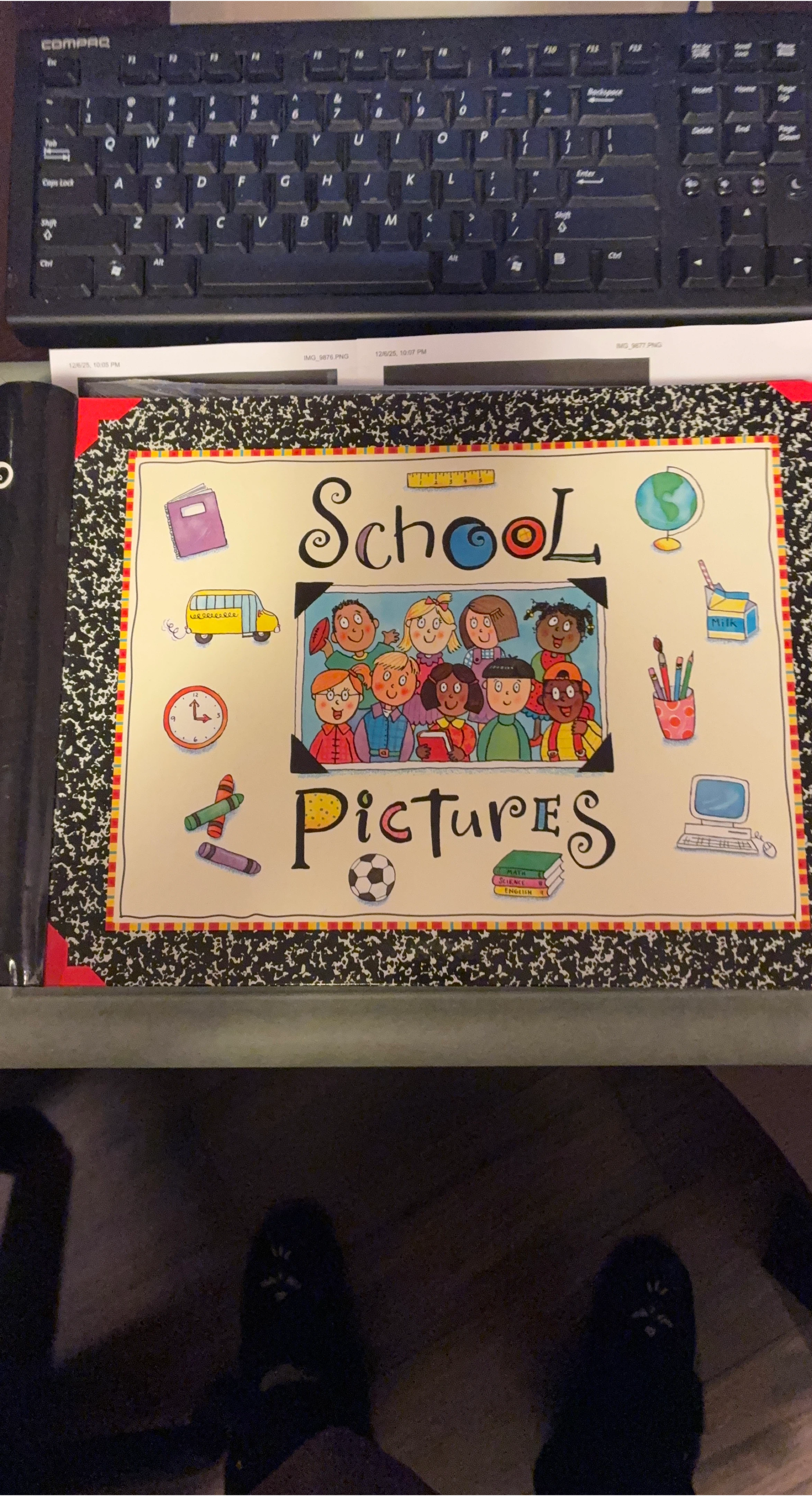 School Pictures Composition Notebook