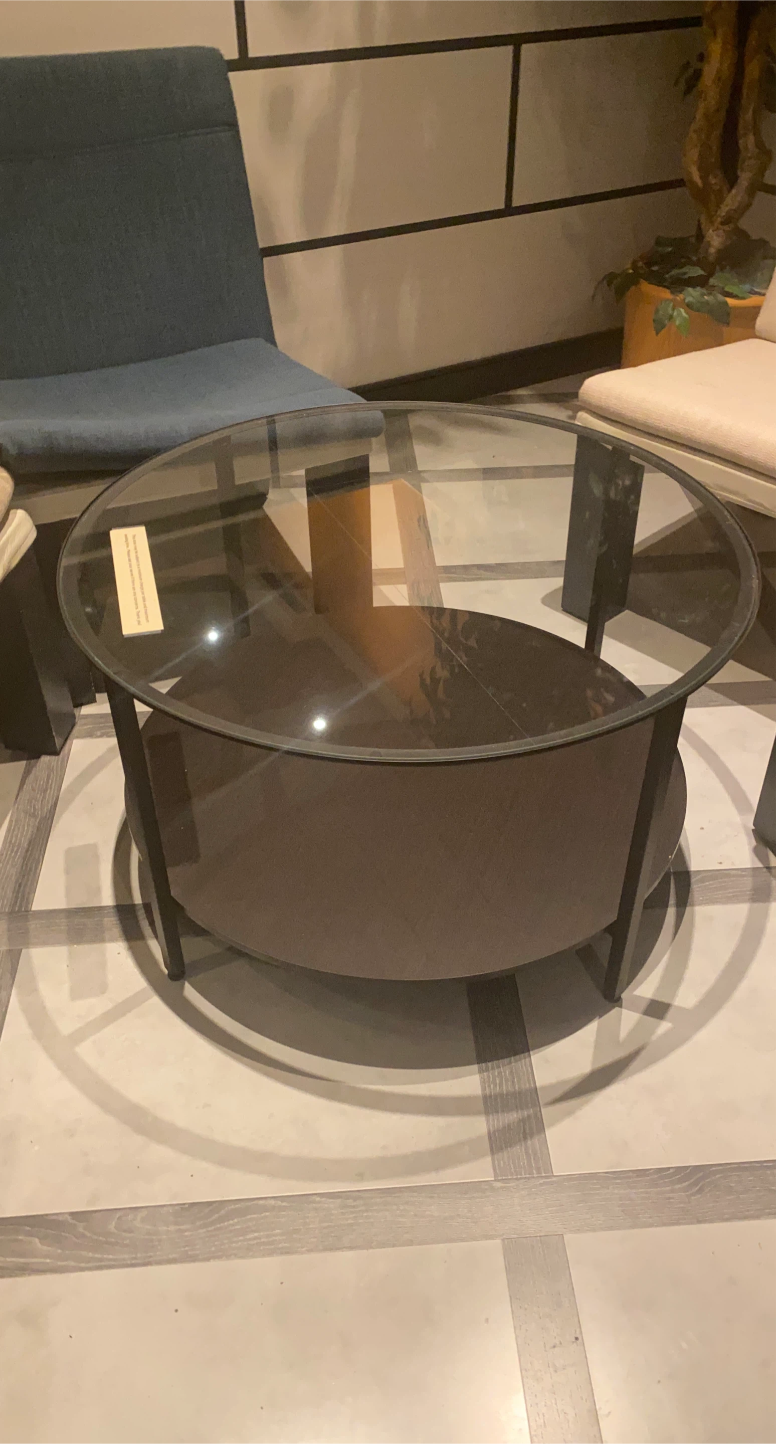 Round Glass Coffee Table