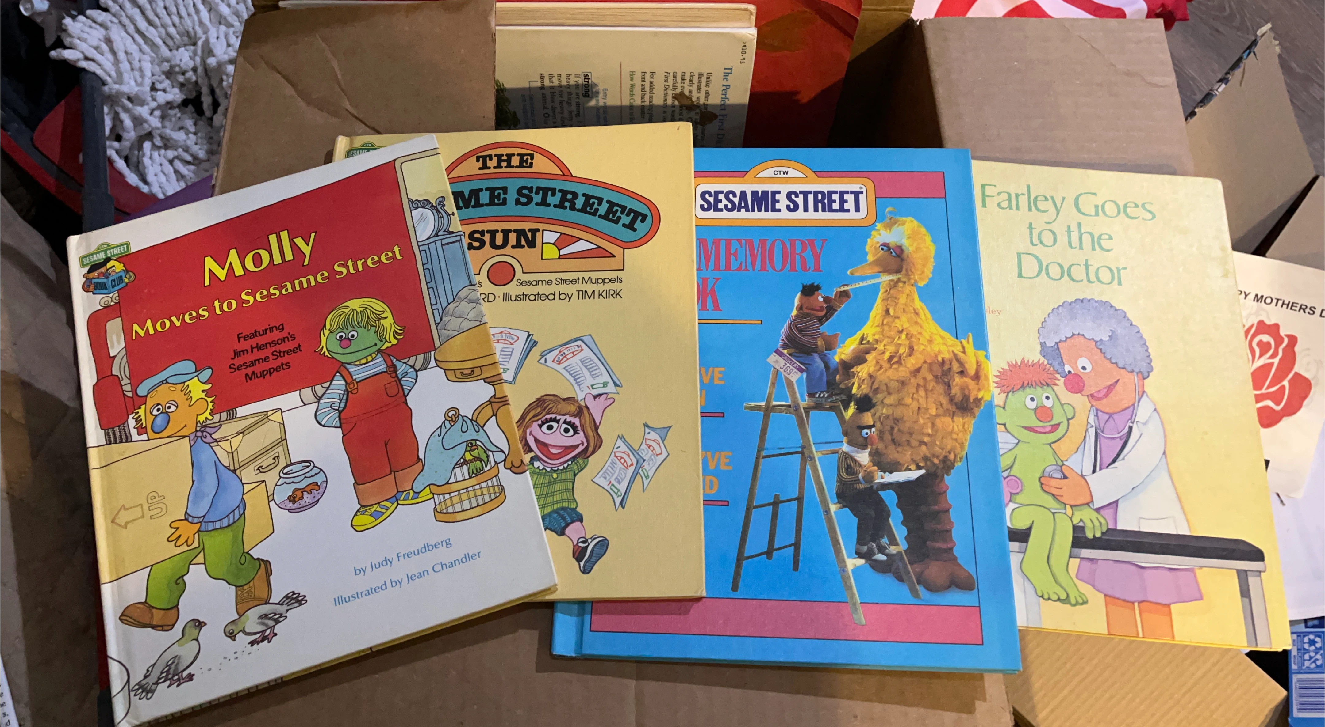 Sesame Street Children's Books (3 Books)