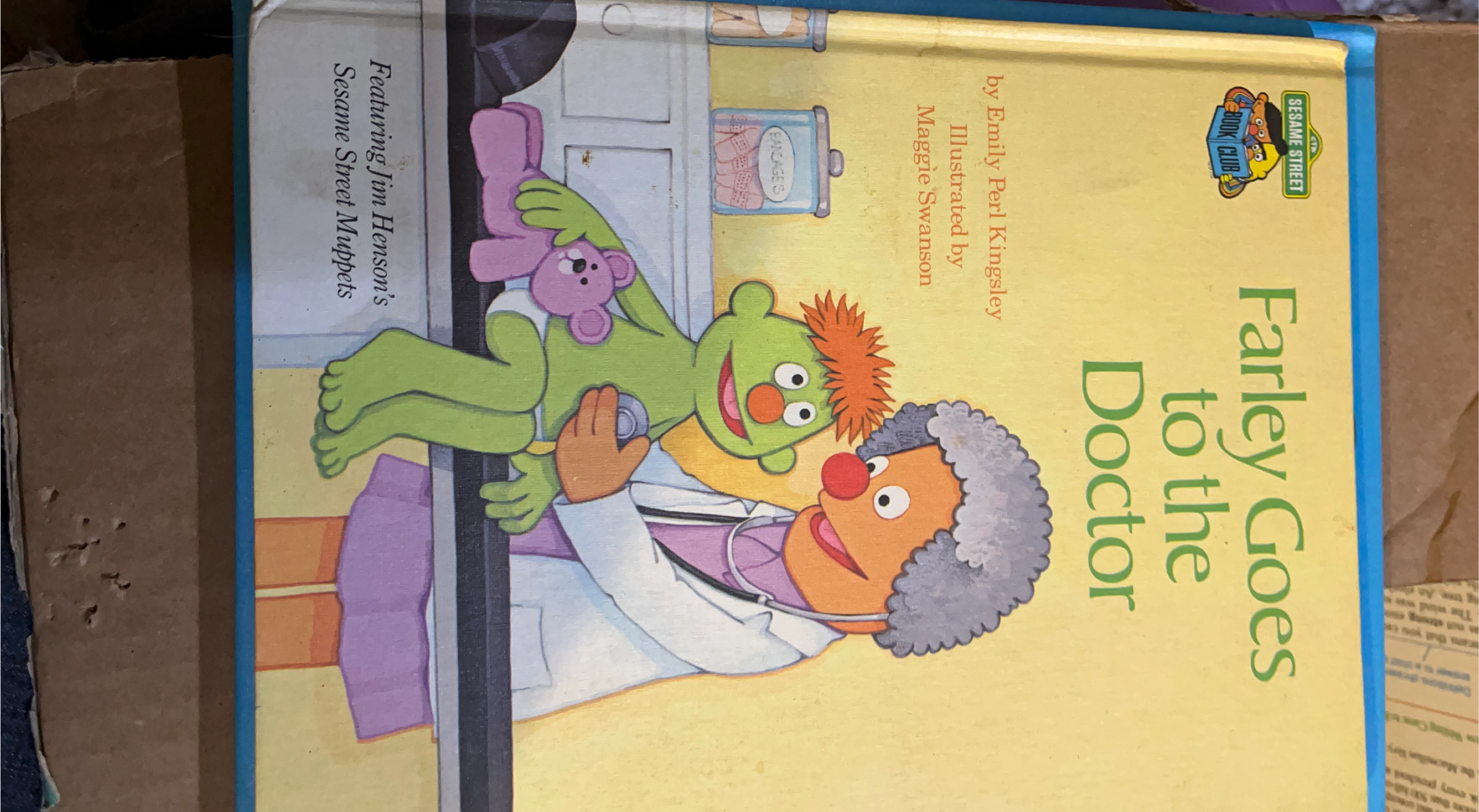 Sesame Street Book: Farley Goes to the Doctor
