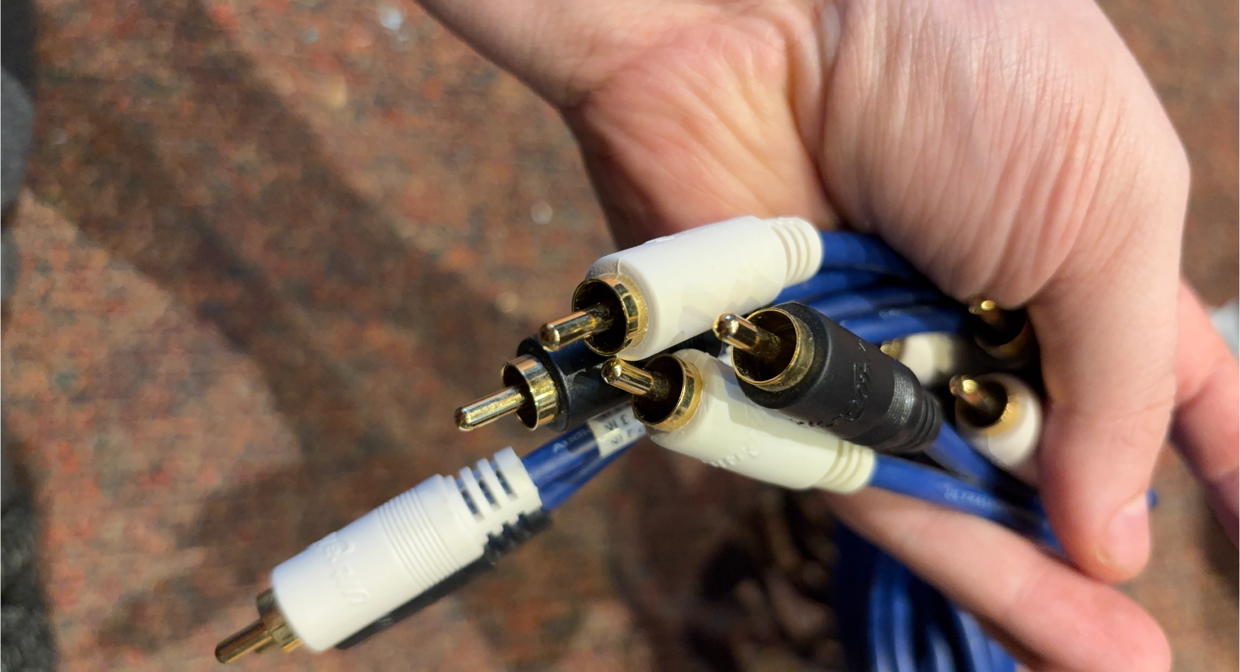 RCA Audio Cables - Blue