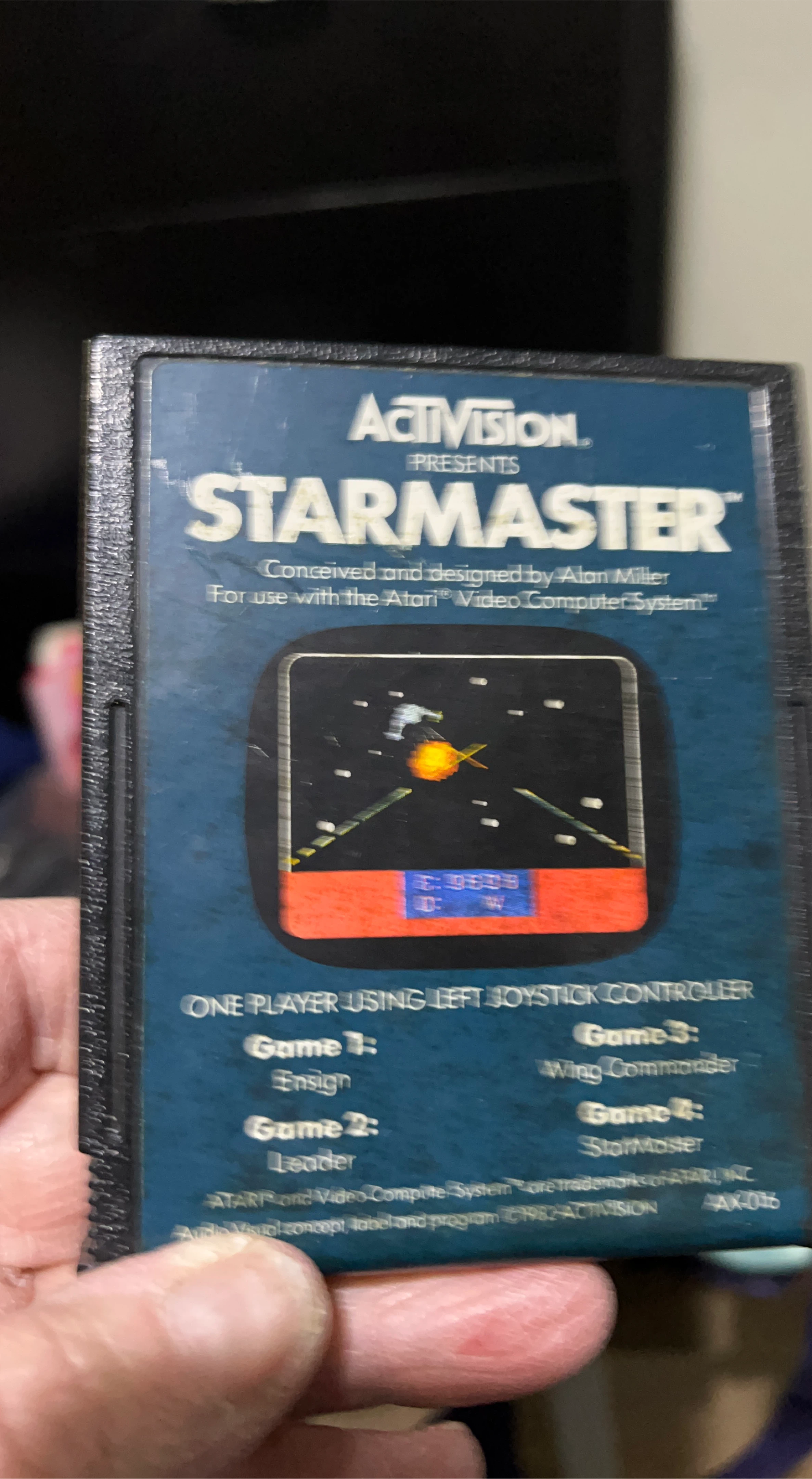 Activision StarMaster Video Game Cartridge for Atari