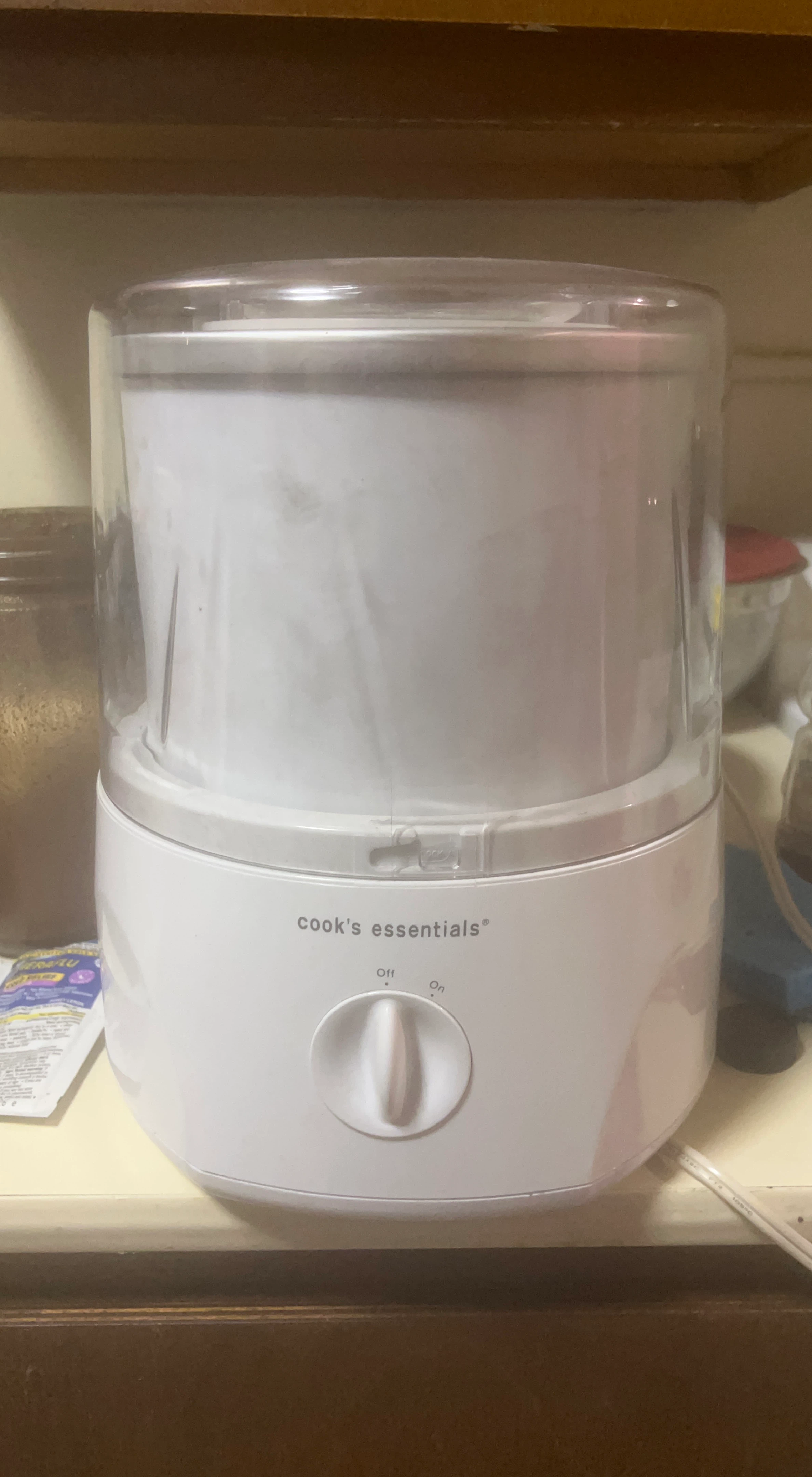 Cook's Essentials Ice Cream Maker