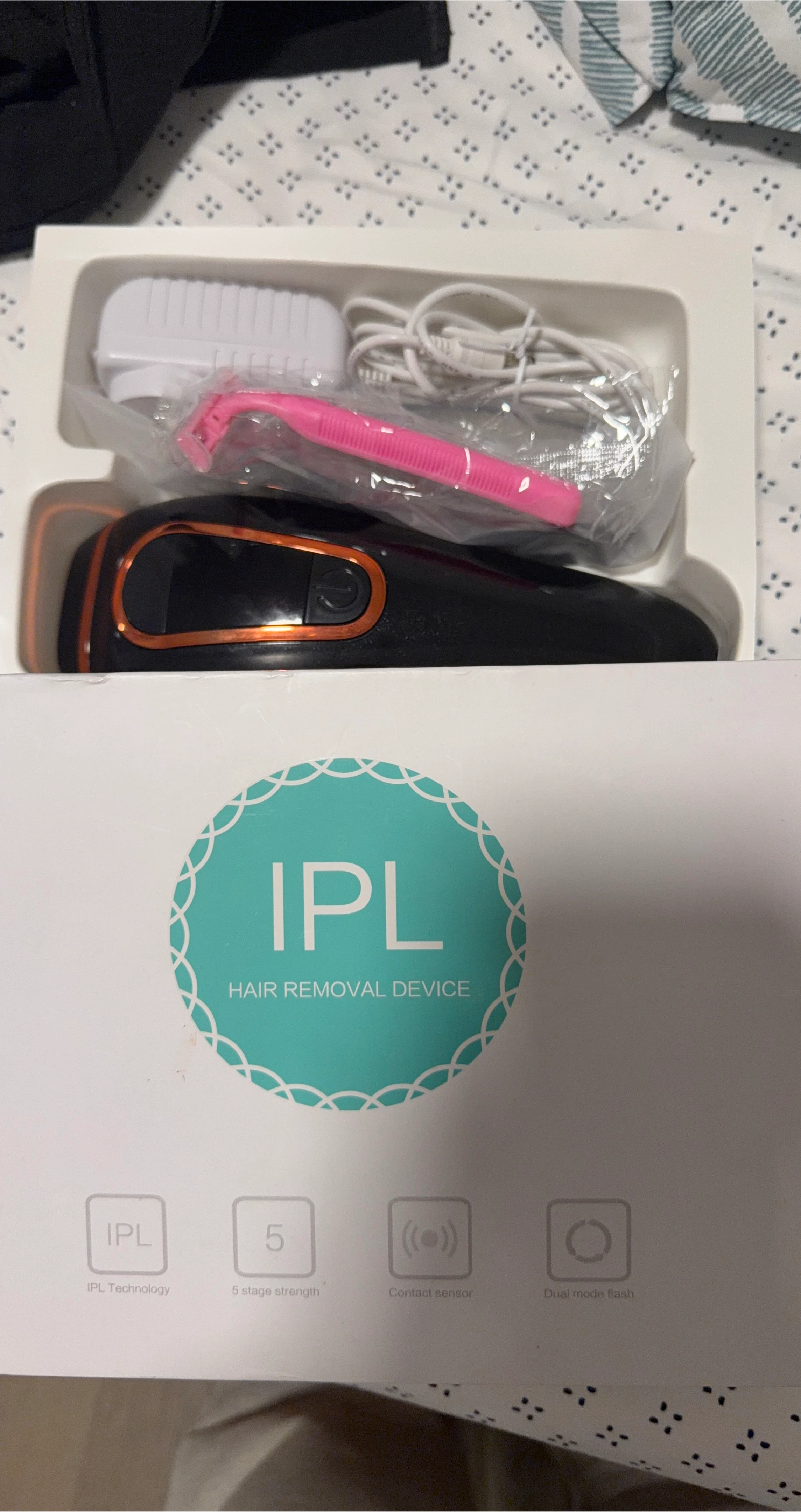 IPL Hair Removal Device