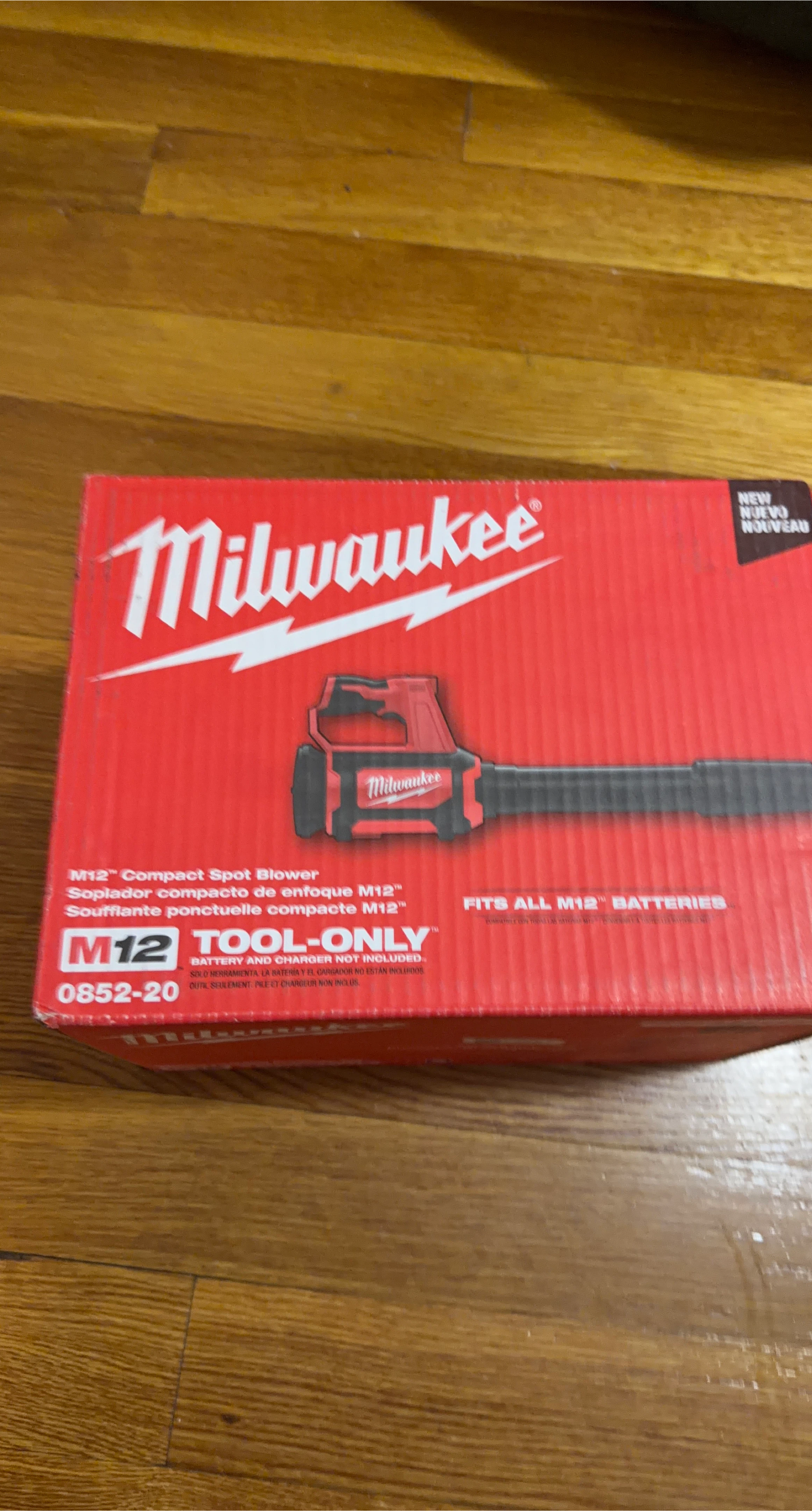 🥕 New Milwaukee M12 Compact Spot Blower - Tool Only
