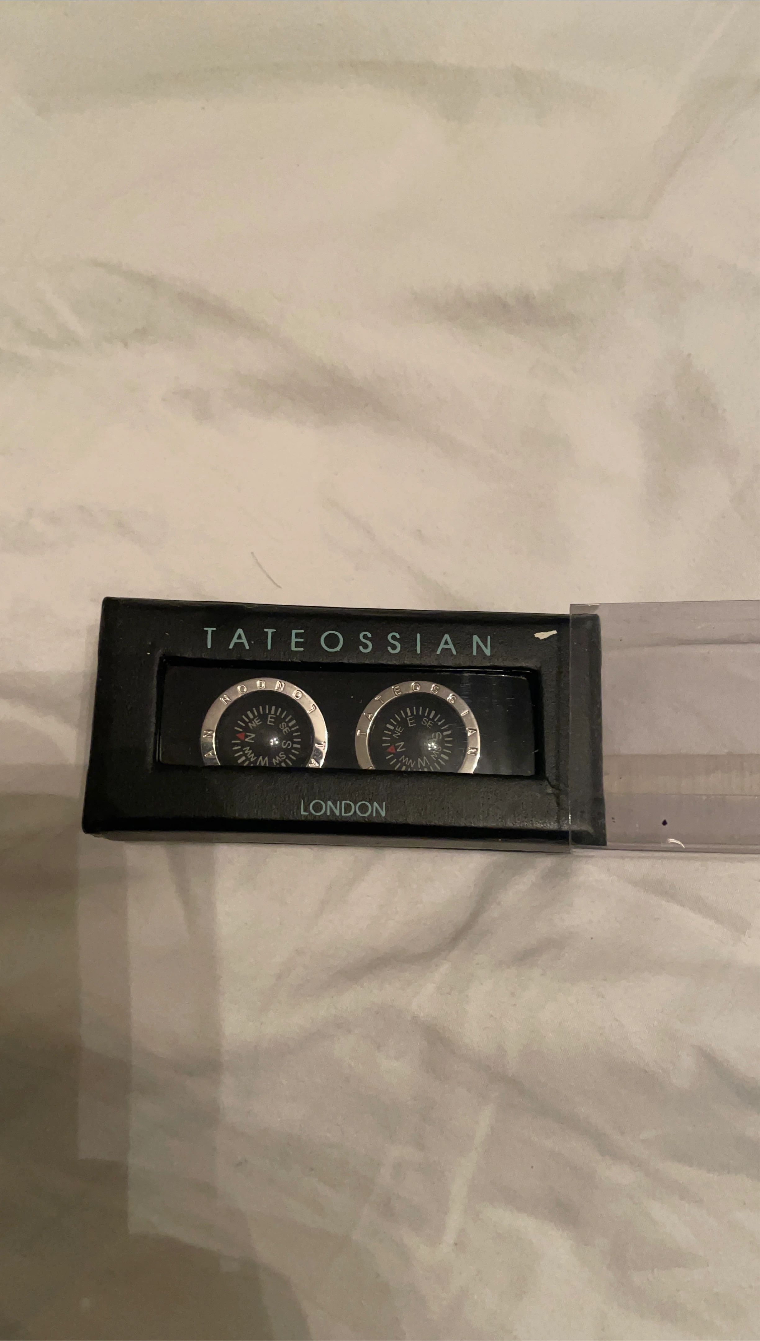 Tateossian London Compass Cufflinks