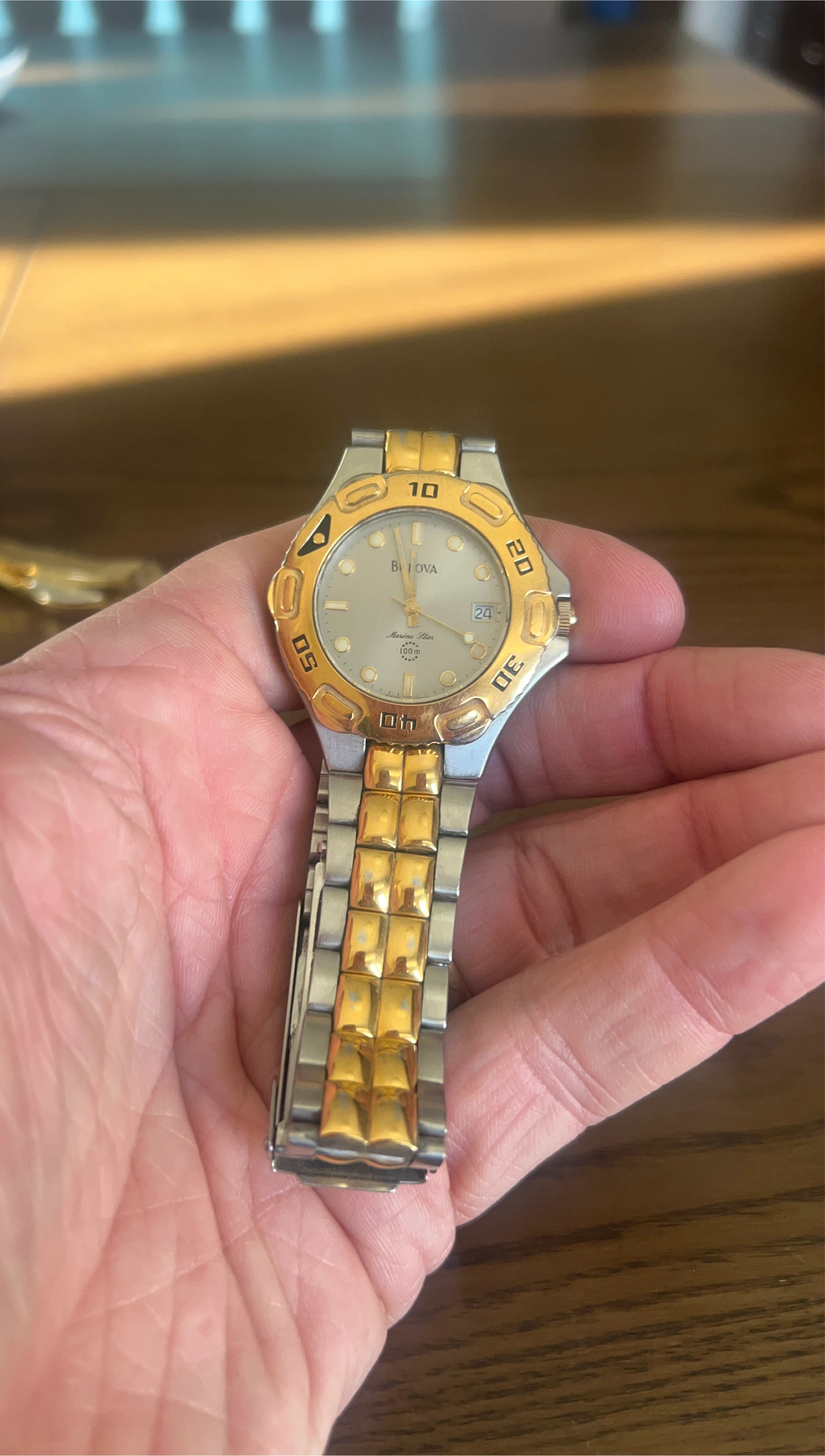 Bulova Marine Star Two-Tone Watch