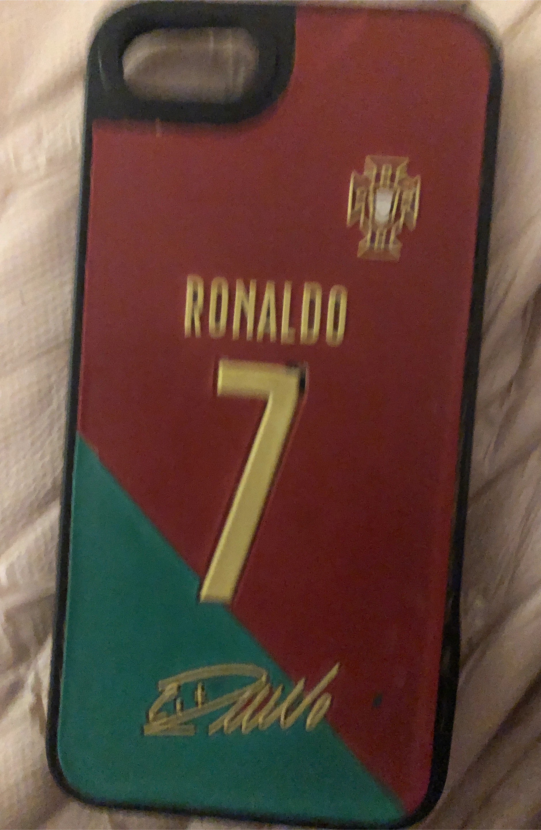 Ronaldo Portugal iPhone Case