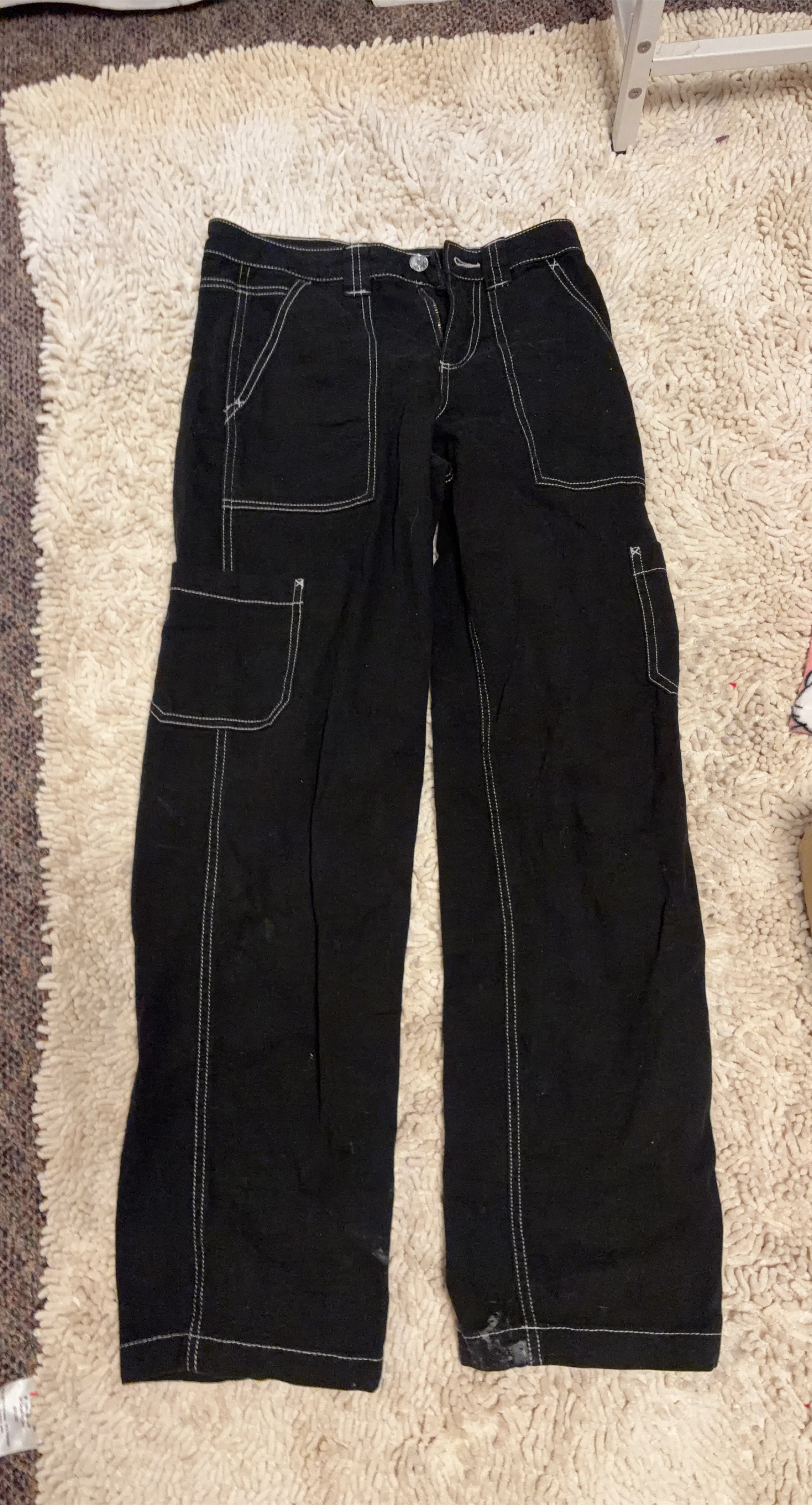 Black Cargo Pants
