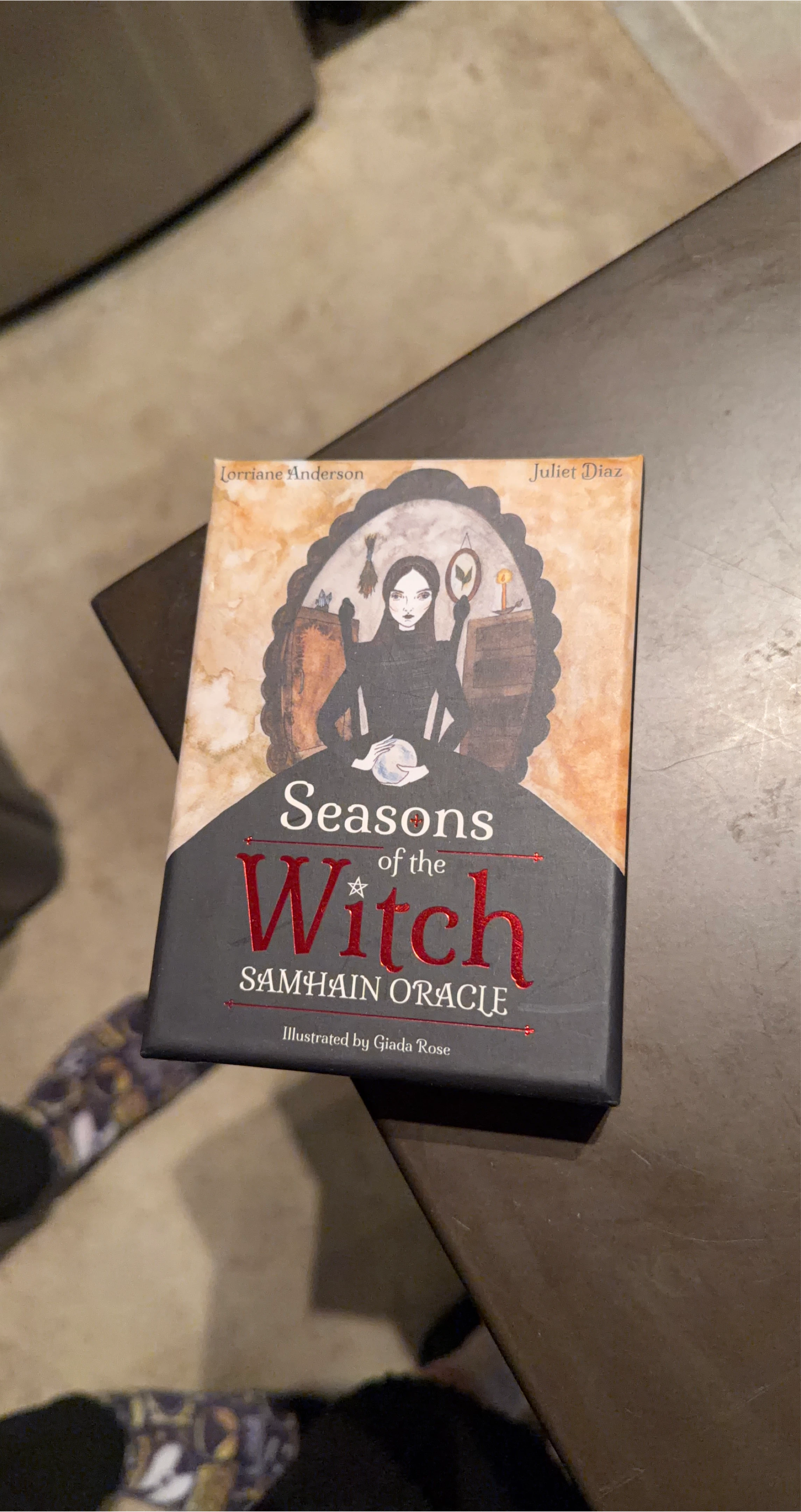 Seasons of the Witch Samhain Oracle Deck