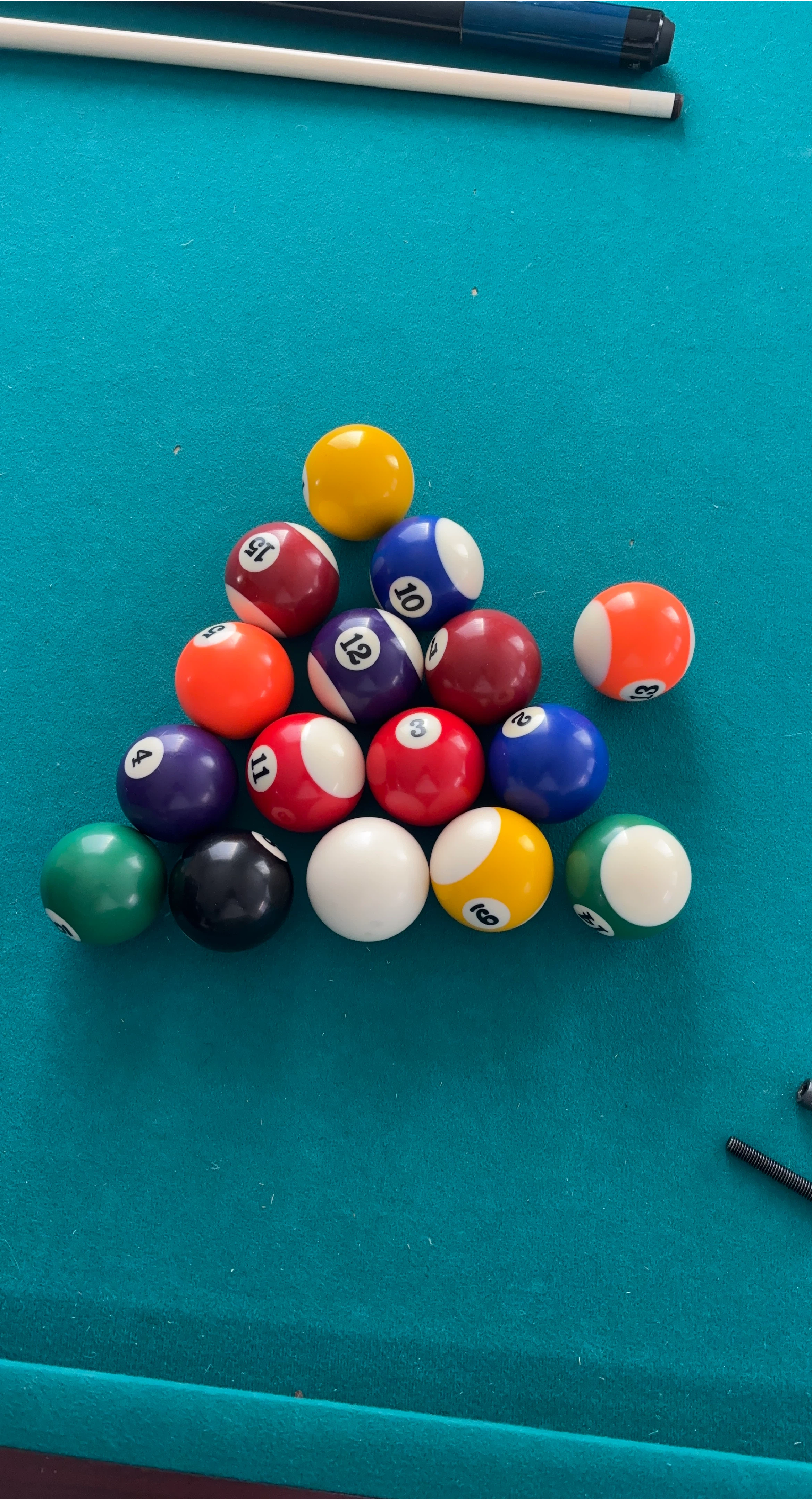 Used Pool/Billiard Ball Set