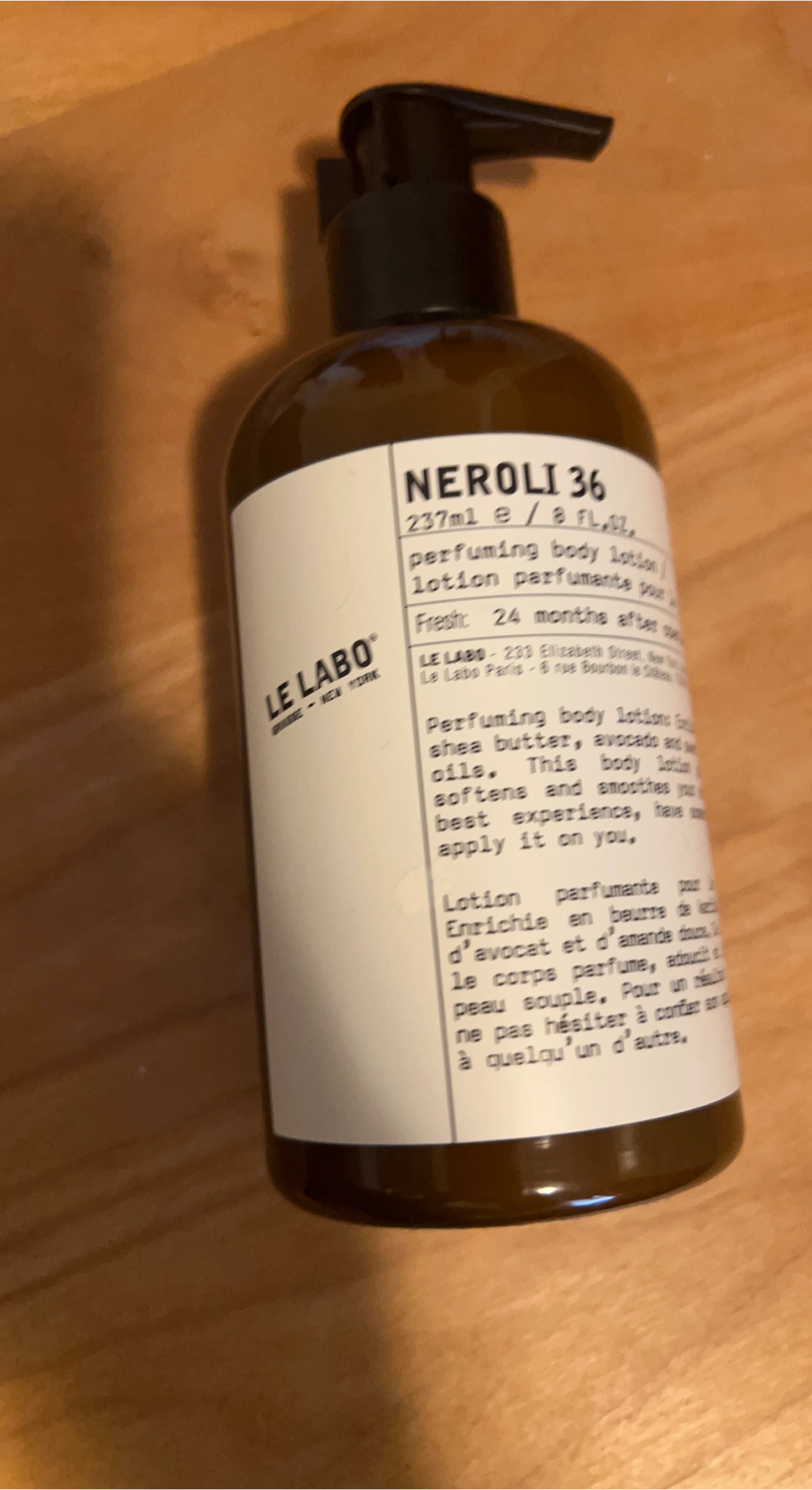 Le Labo Neroli 36 Perfuming Body Lotion 8 fl oz