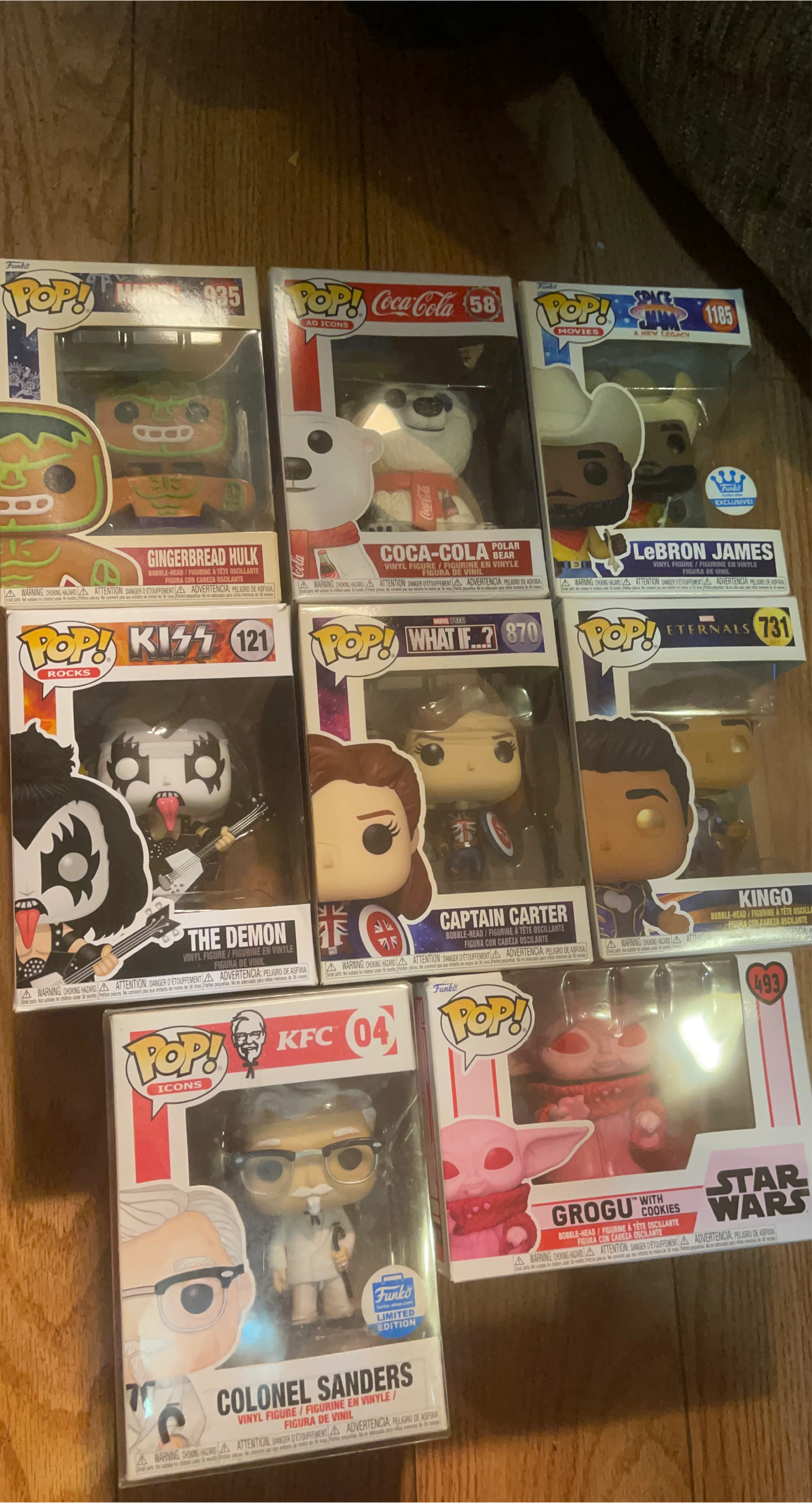 Funko Pop! : Gingerbread Hulk, Coca-Cola Polar Bear + More!