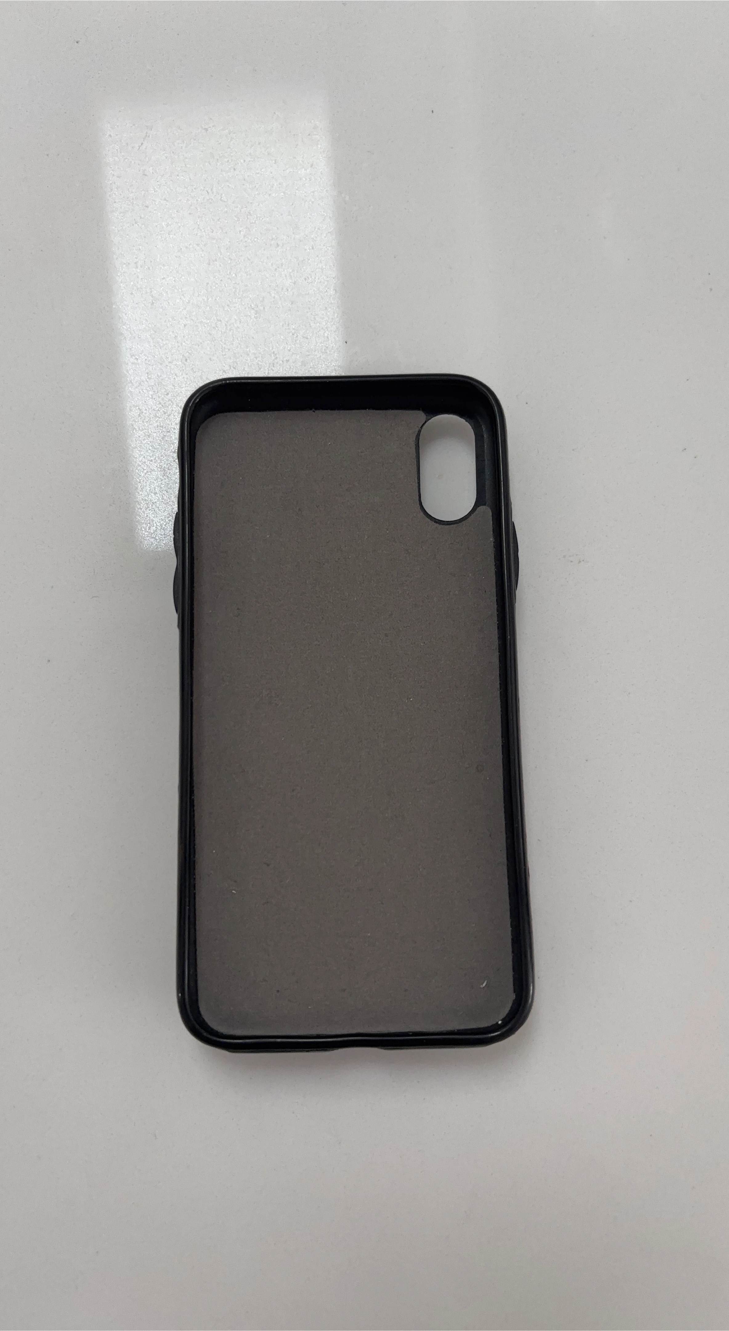iPhone XS Max Brown Leather Wallet Case