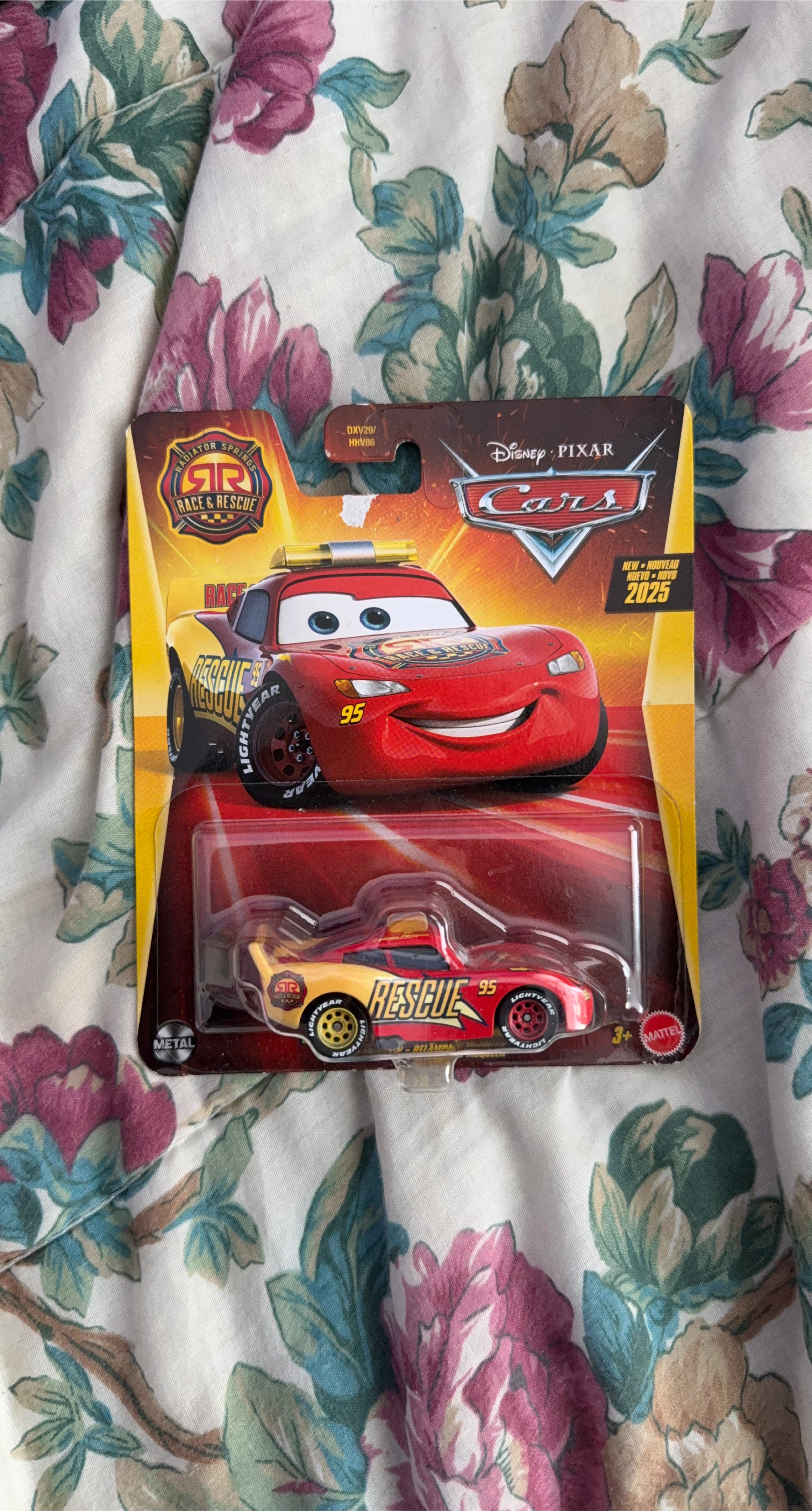Disney Pixar Cars Radiator Springs Rescue Lightning McQueen Toy