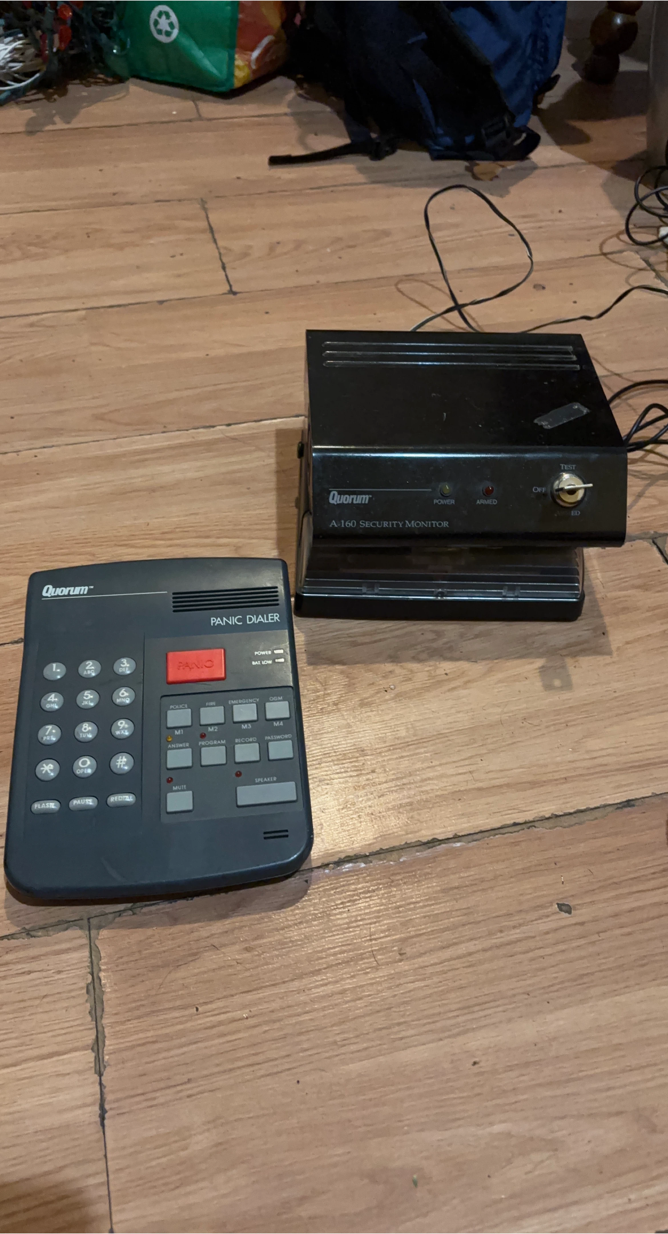 Quorum Panic Dialer & Security Monitor System