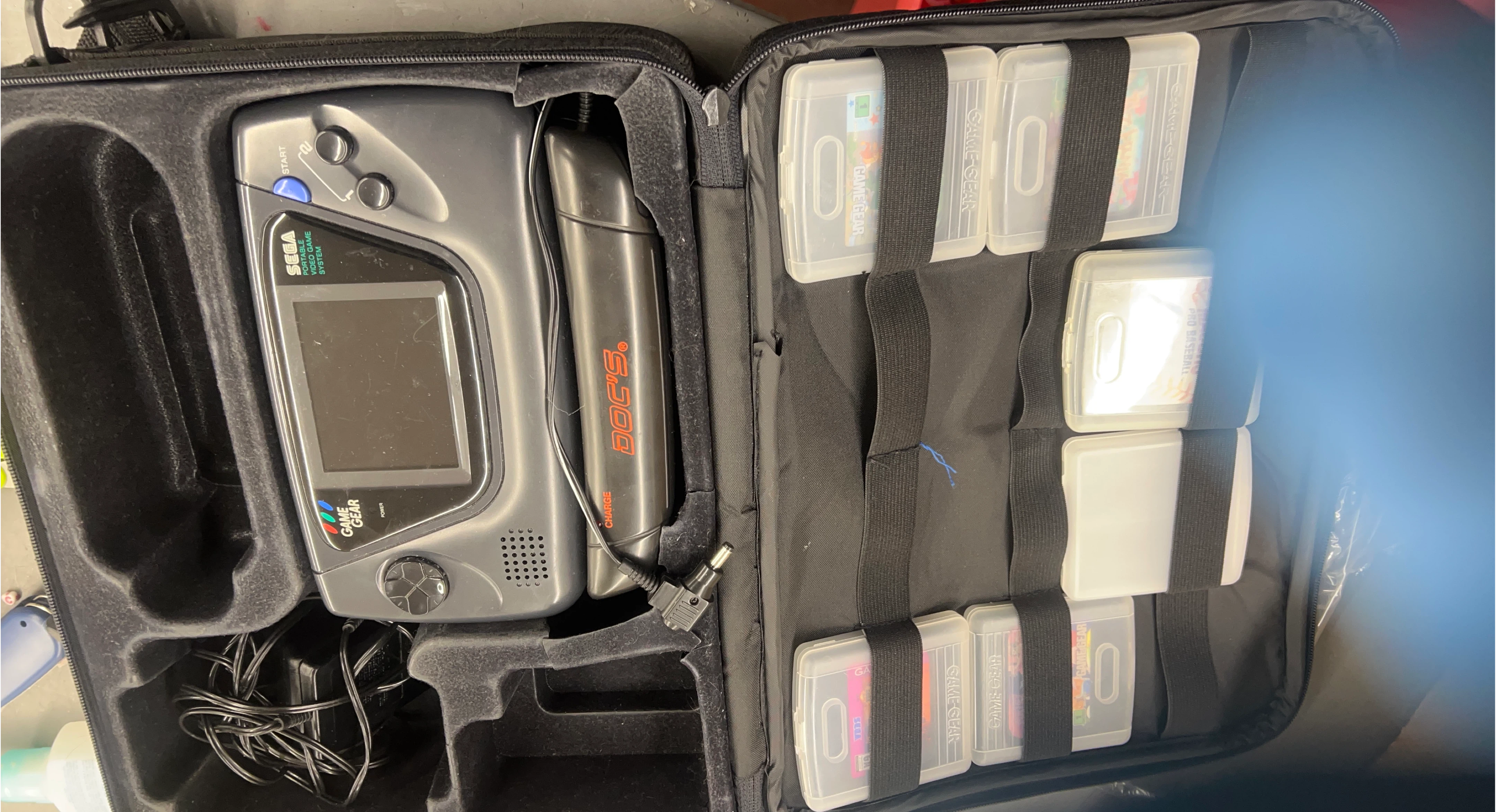 Sega Game Gear Portable Video Game System with Games