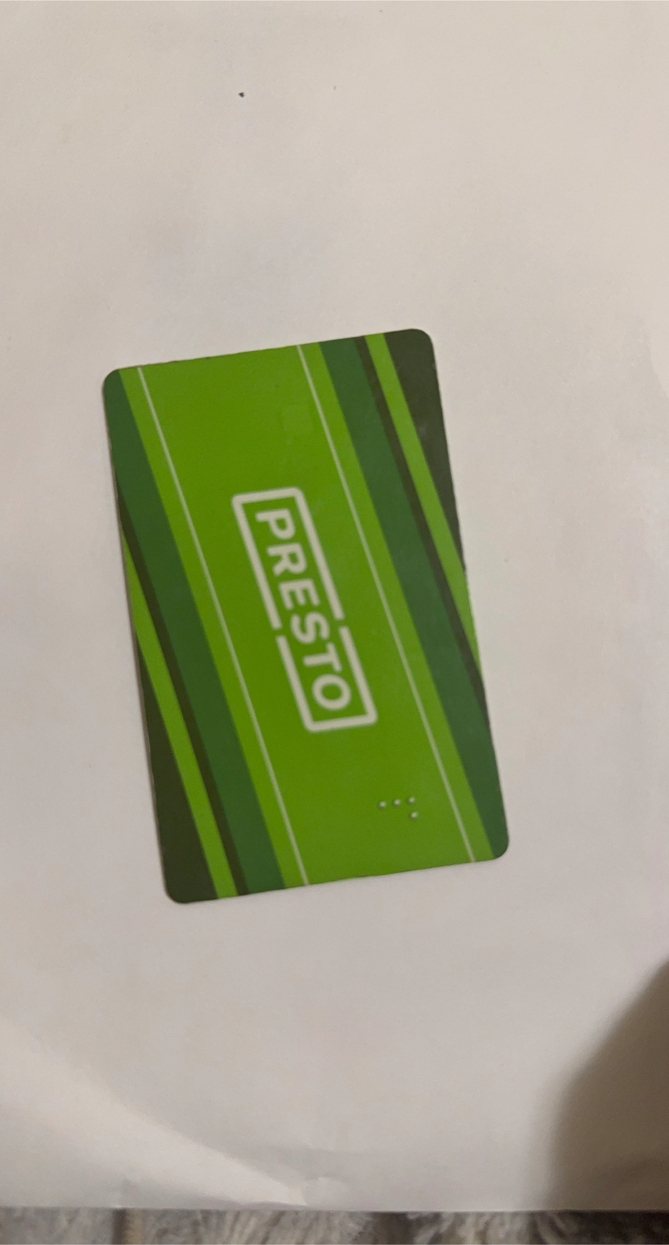 PRESTO Card