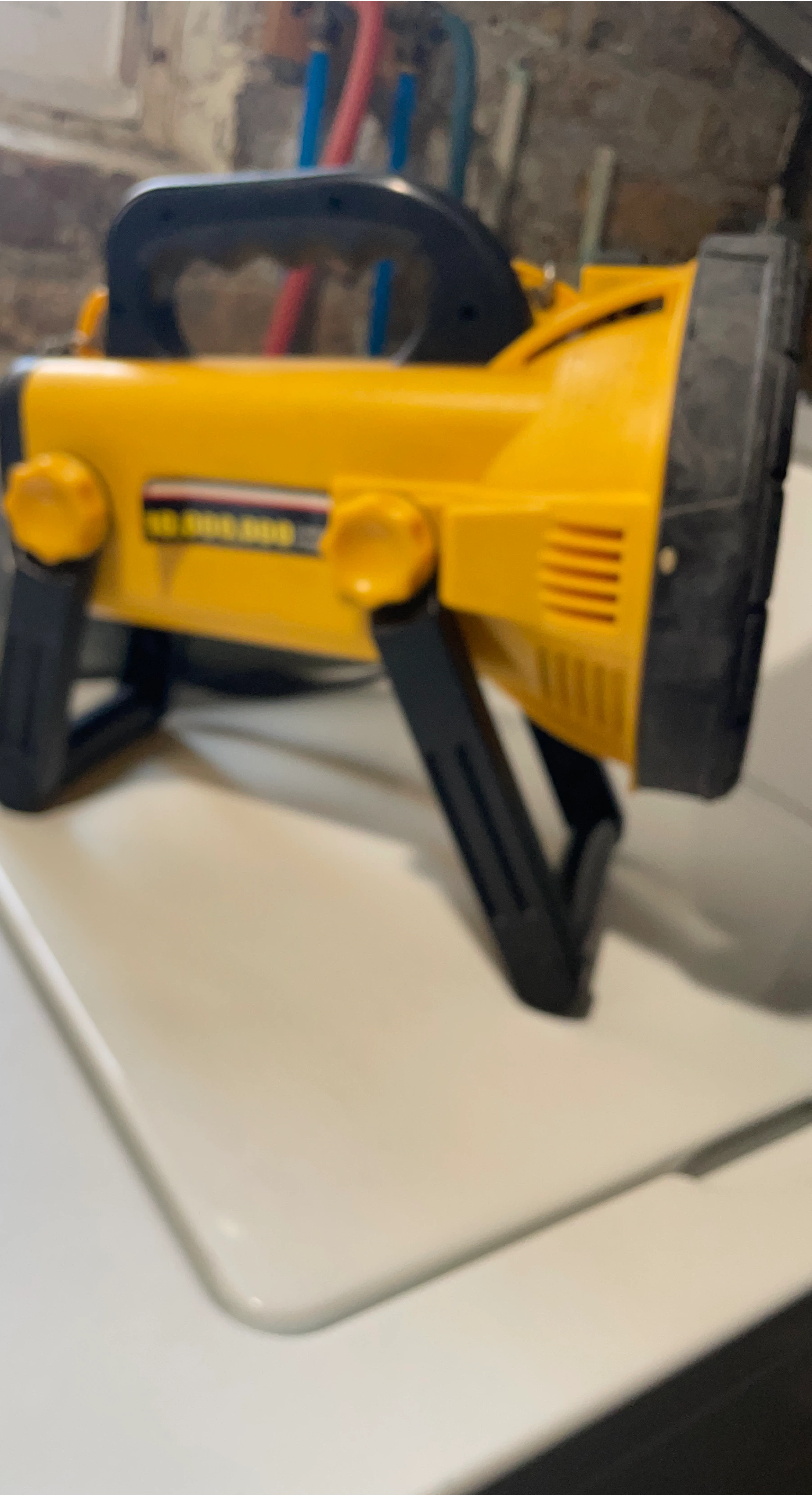 Yellow Portable Work Light
