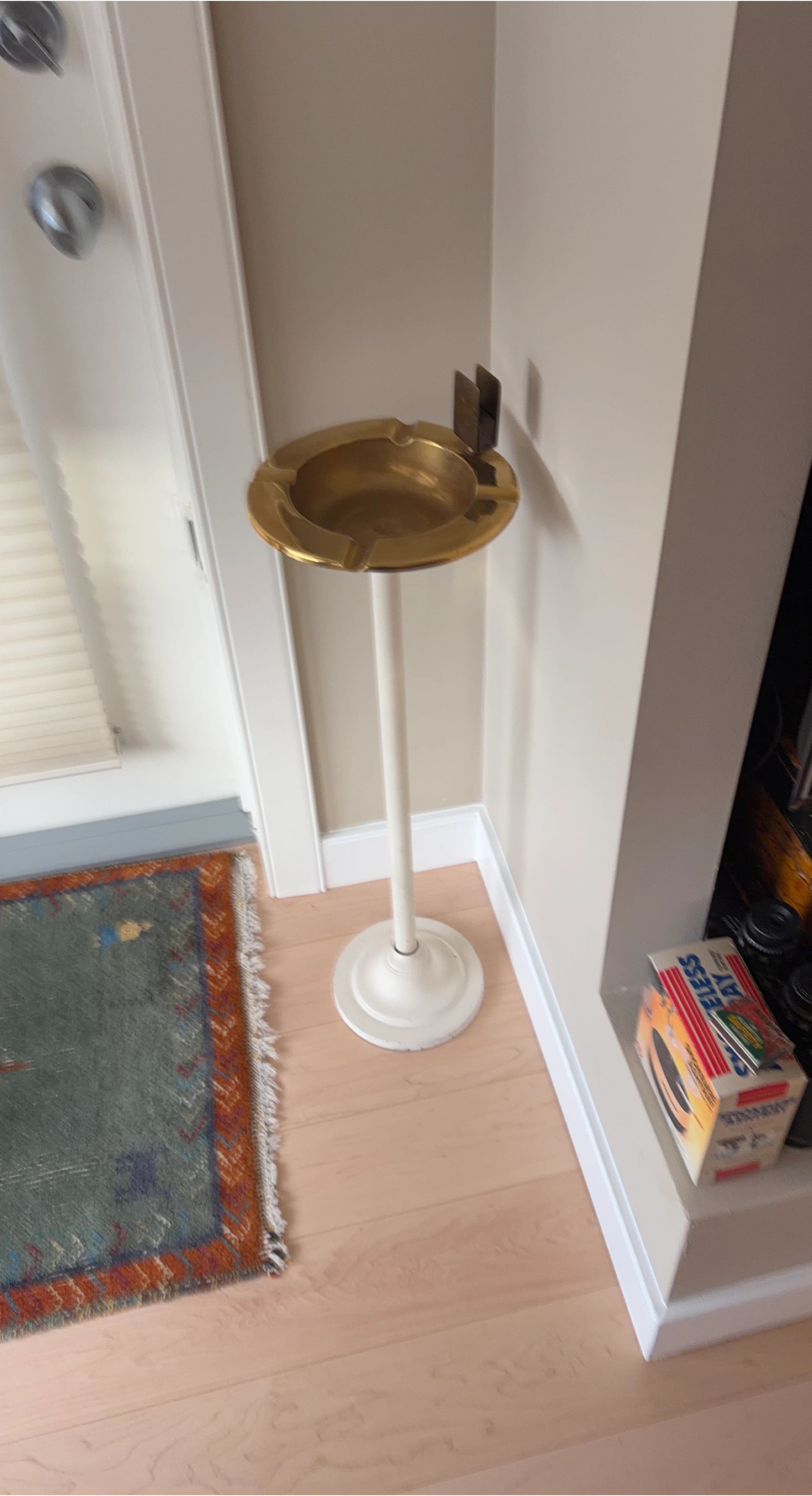 Brass Ashtray with Stand or plant stand