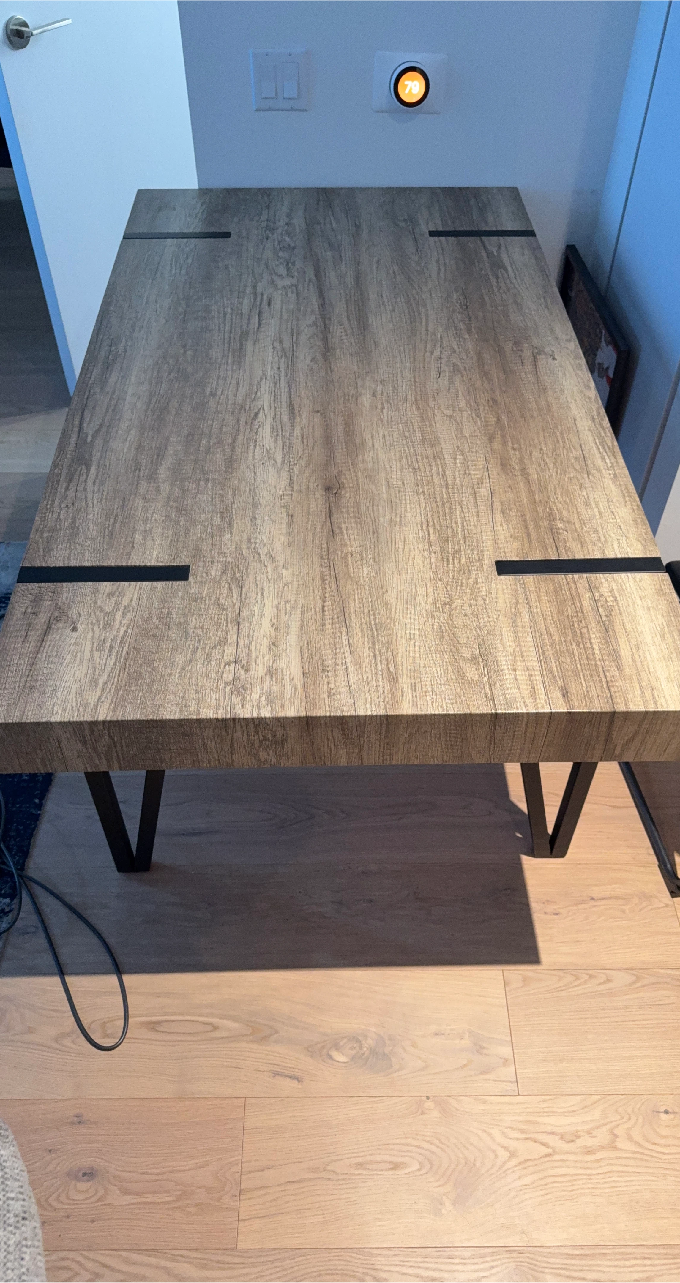 Safavieh Alyssa Rustic Mid-Century Dining Table