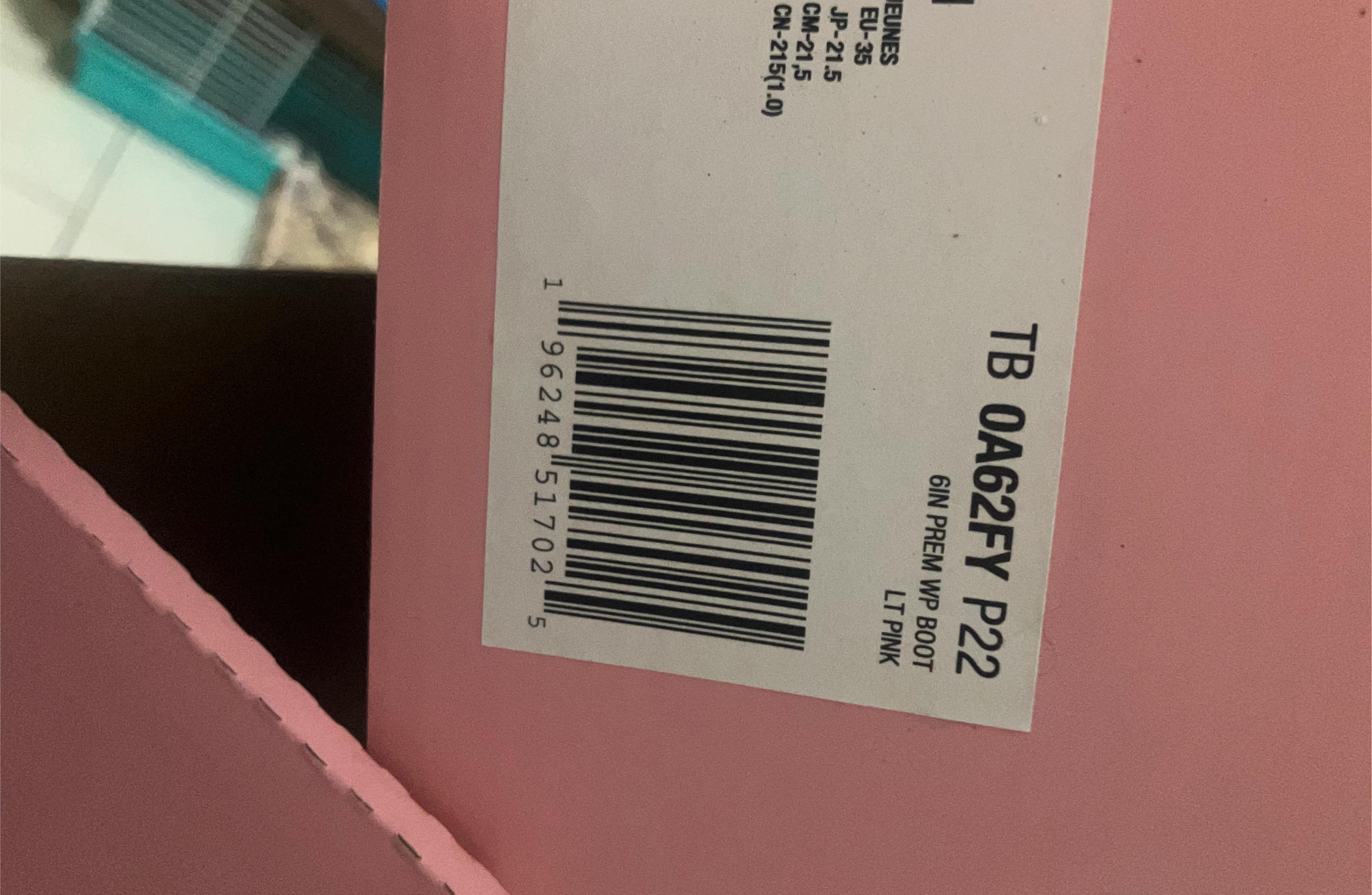 Timberland 6" Premium Waterproof Boots - Light Pink