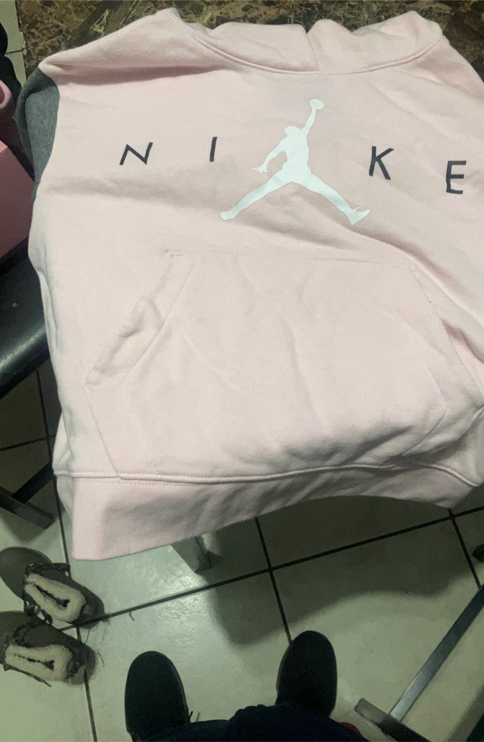 Nike Air Jordan Pink Hoodie