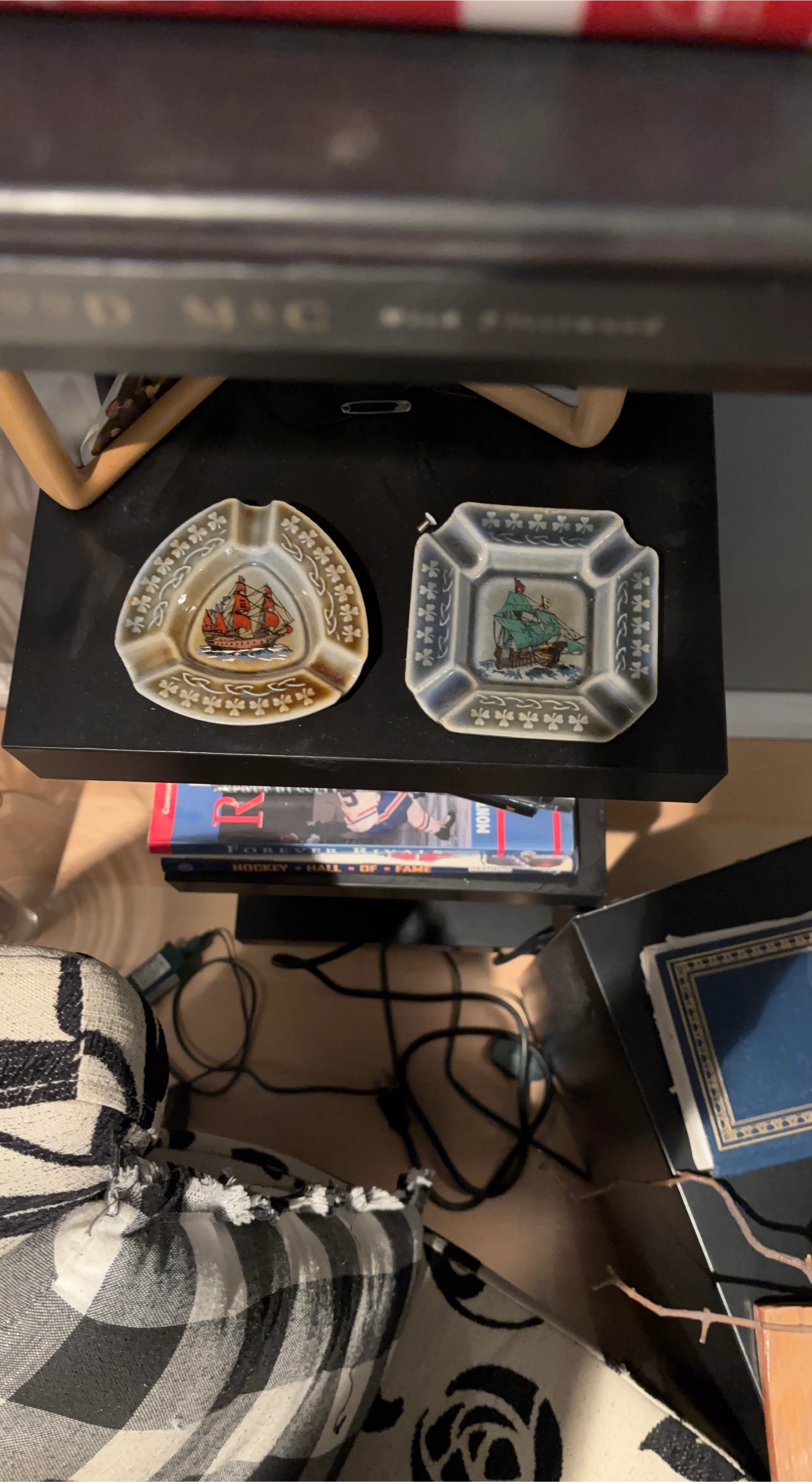 Two Vintage Nautical Ashtrays