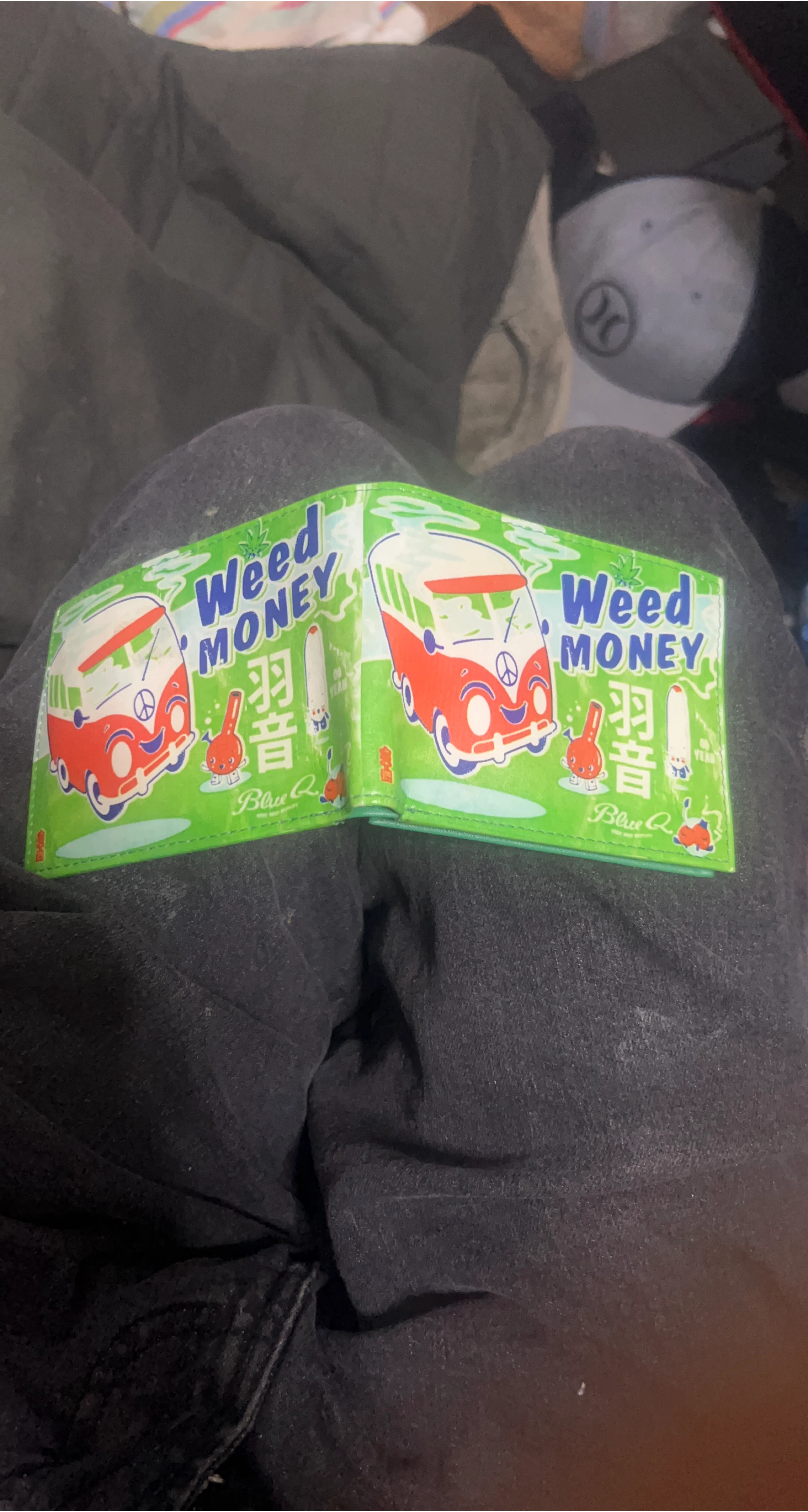 Blue Q Weed Money Wallet - photo 2