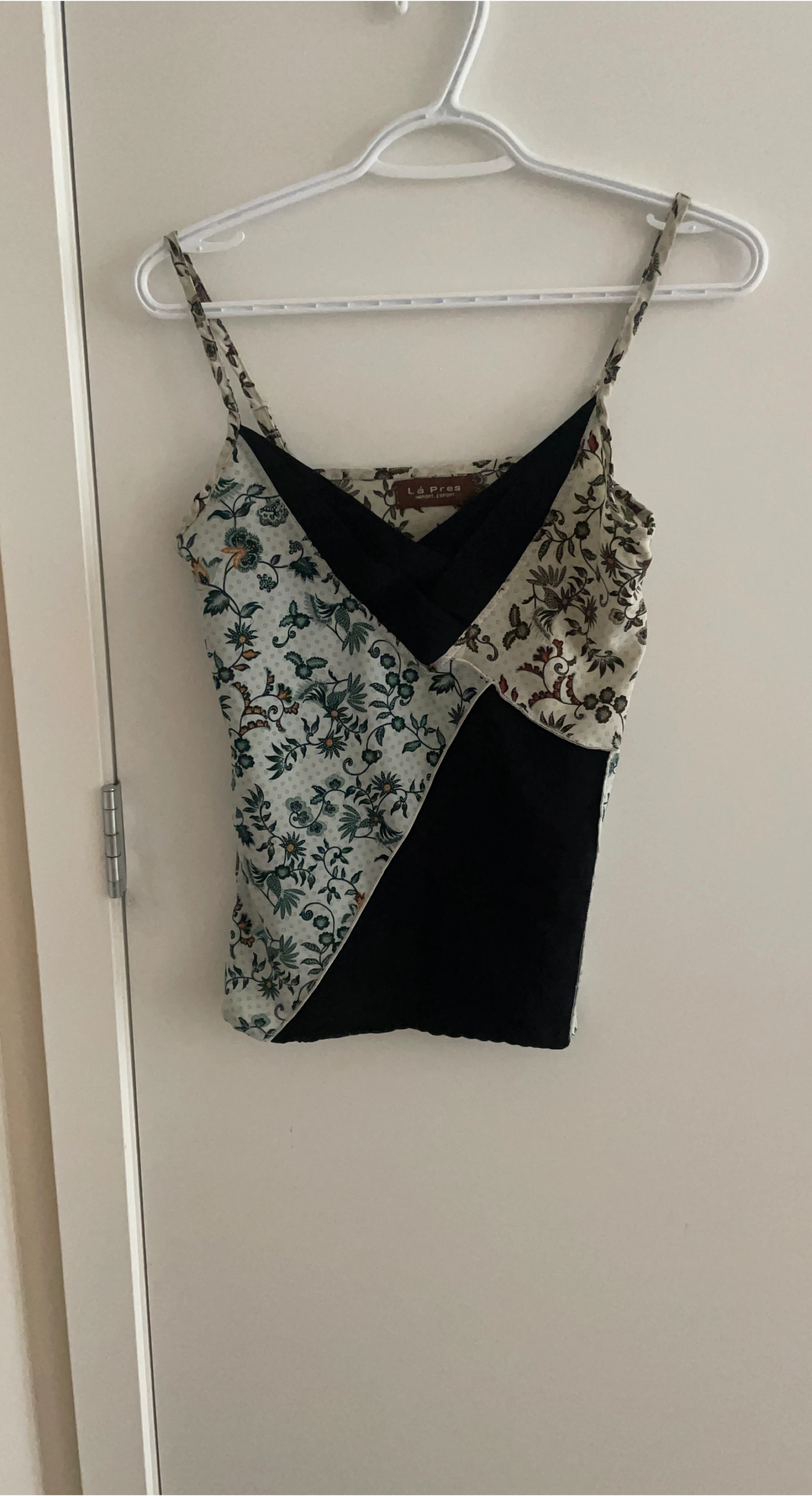La Pres Floral Print Camisole Top