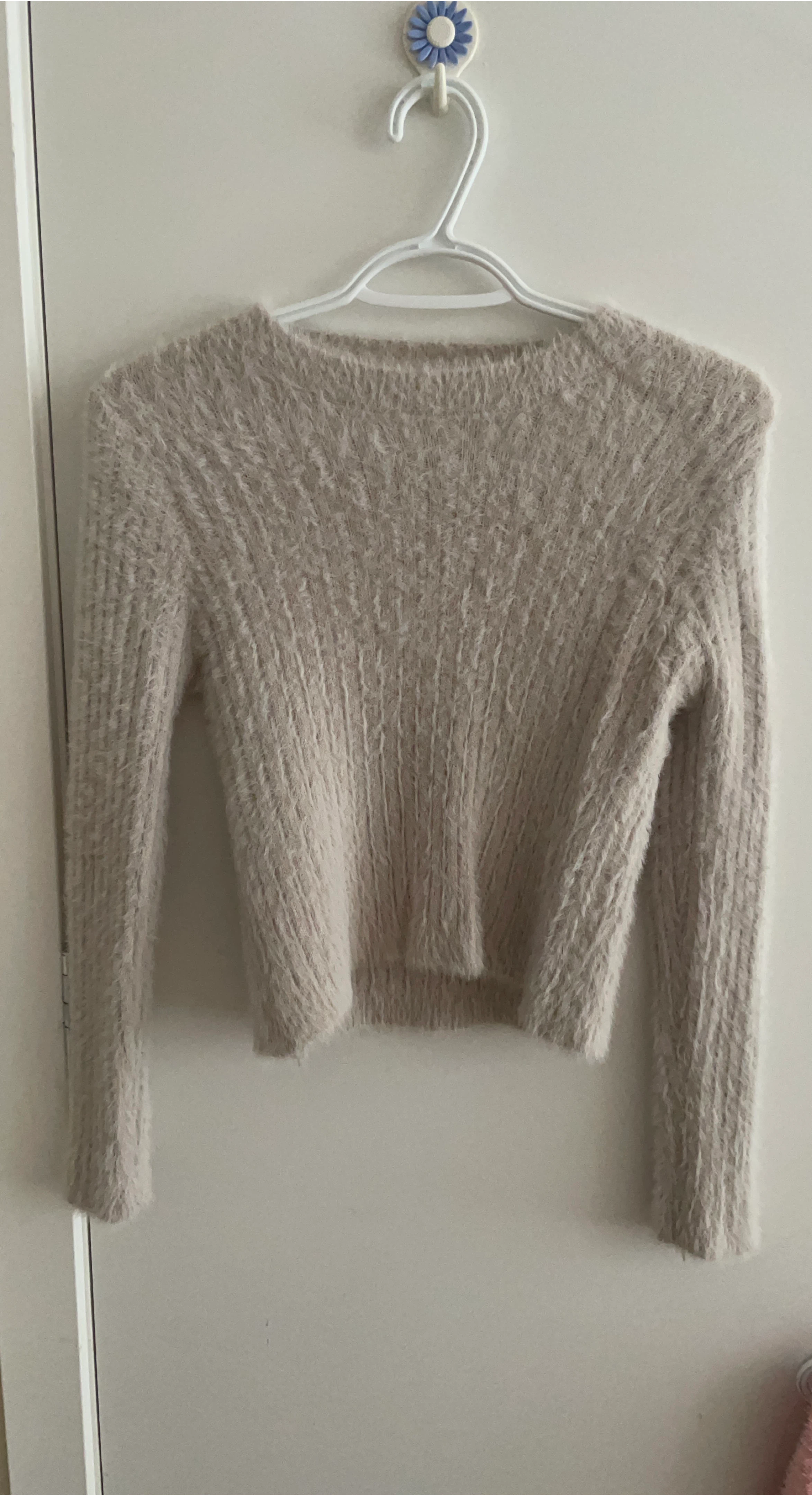 Women's Fuzzy Knit Sweater