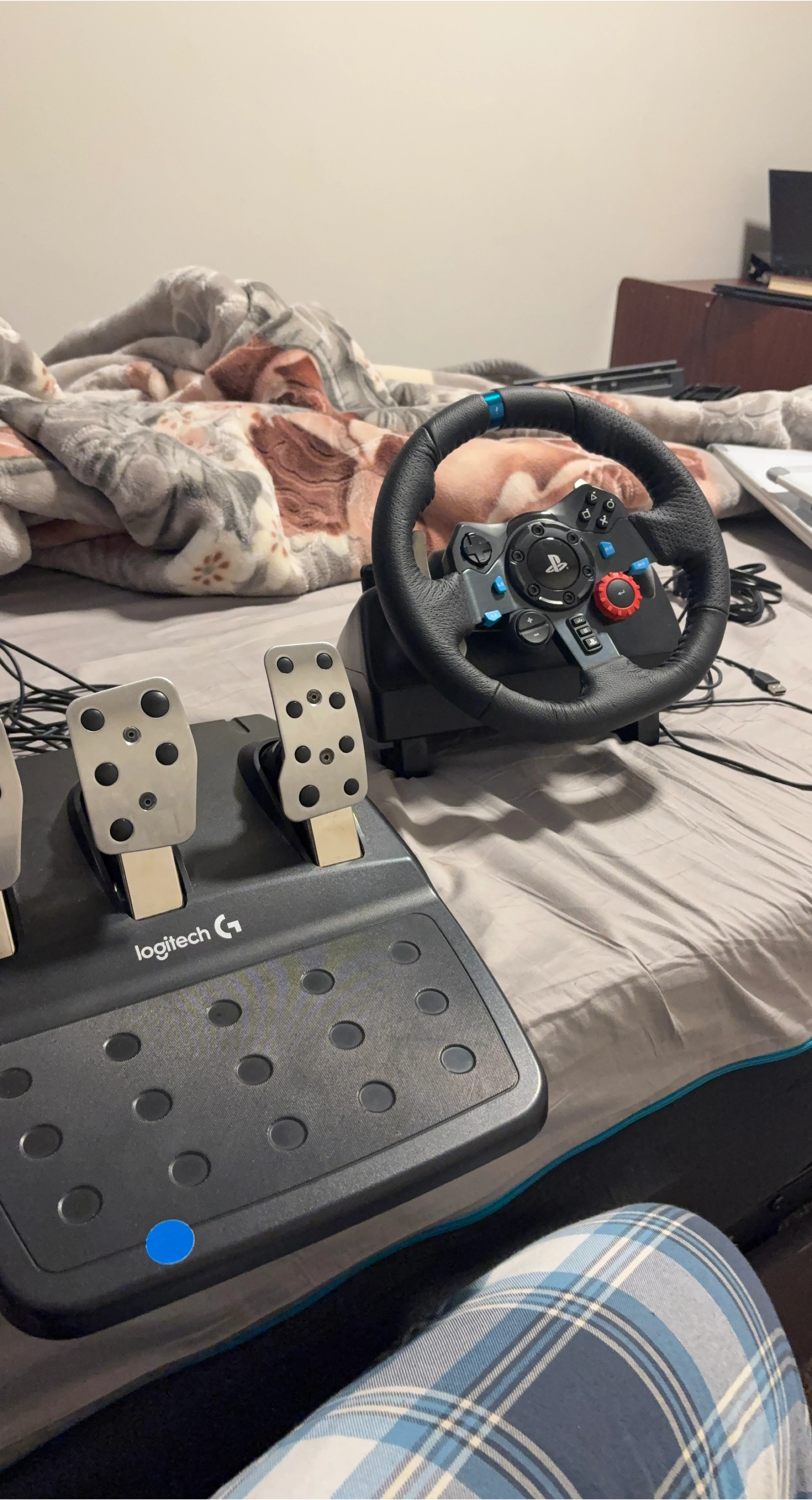 Logitech G29 Racing Wheel and Pedals