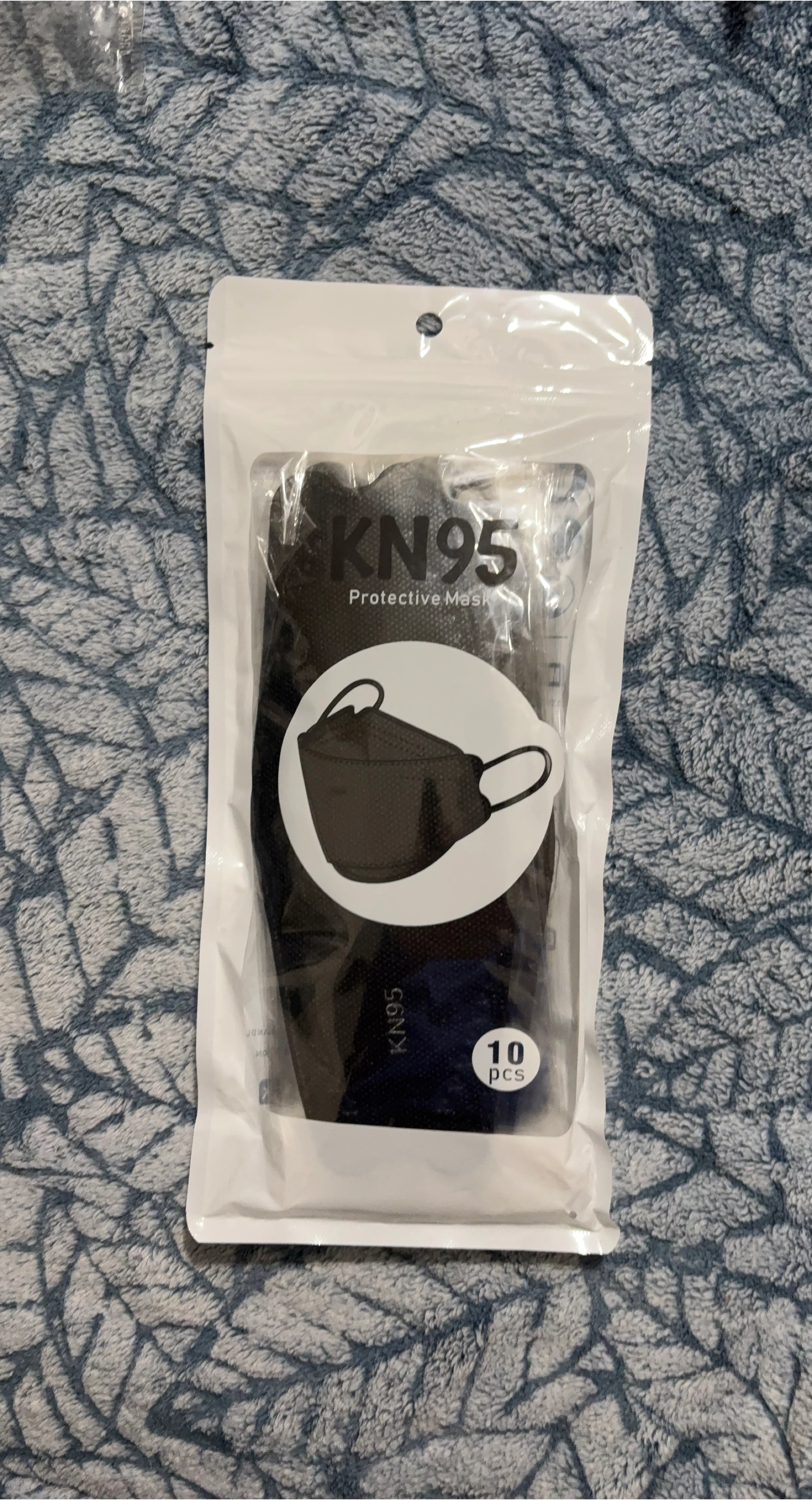 KN95 Protective Masks - Black (10 pcs)