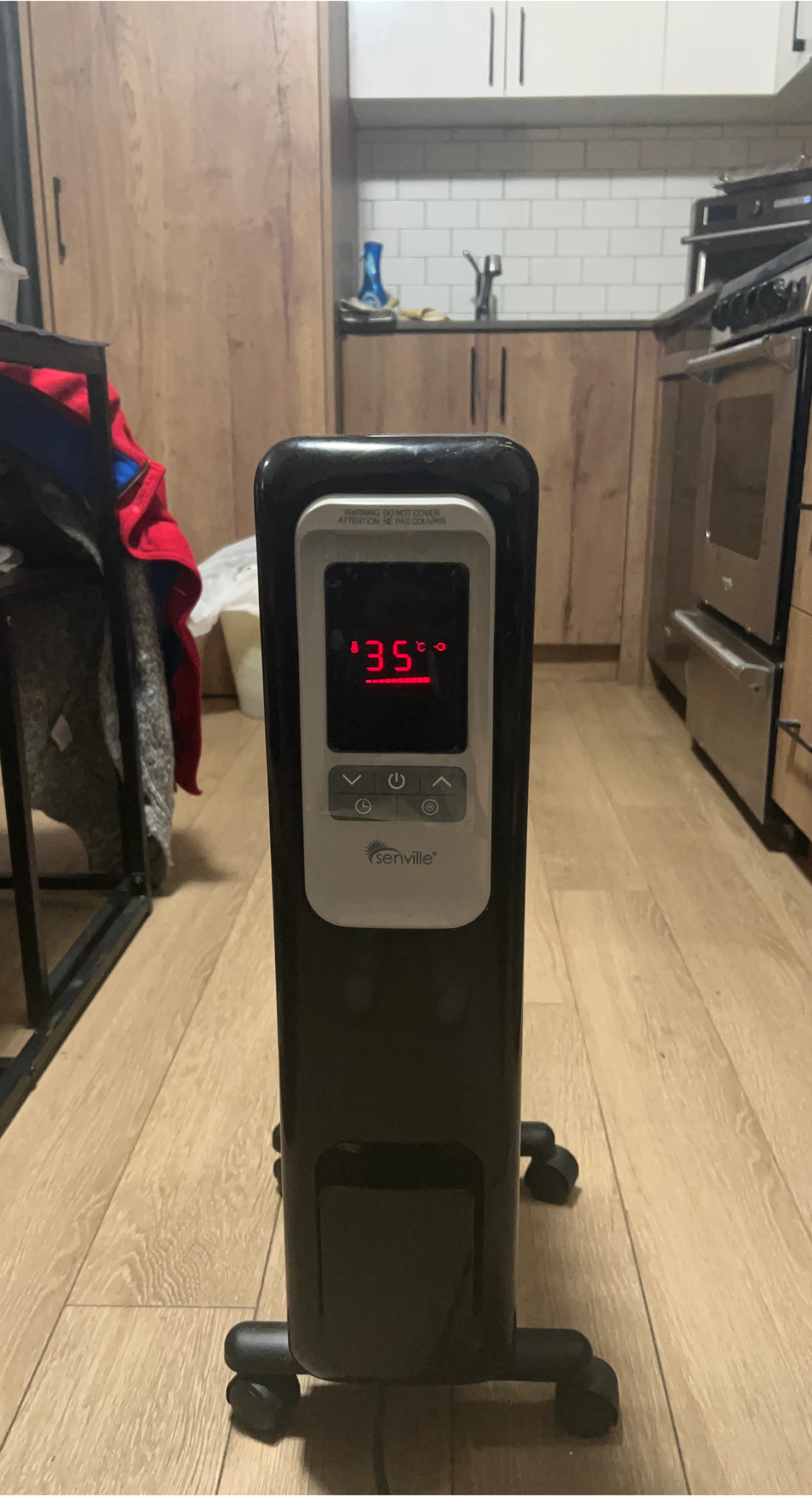 Senville Electric Oil Filled Radiator Heater