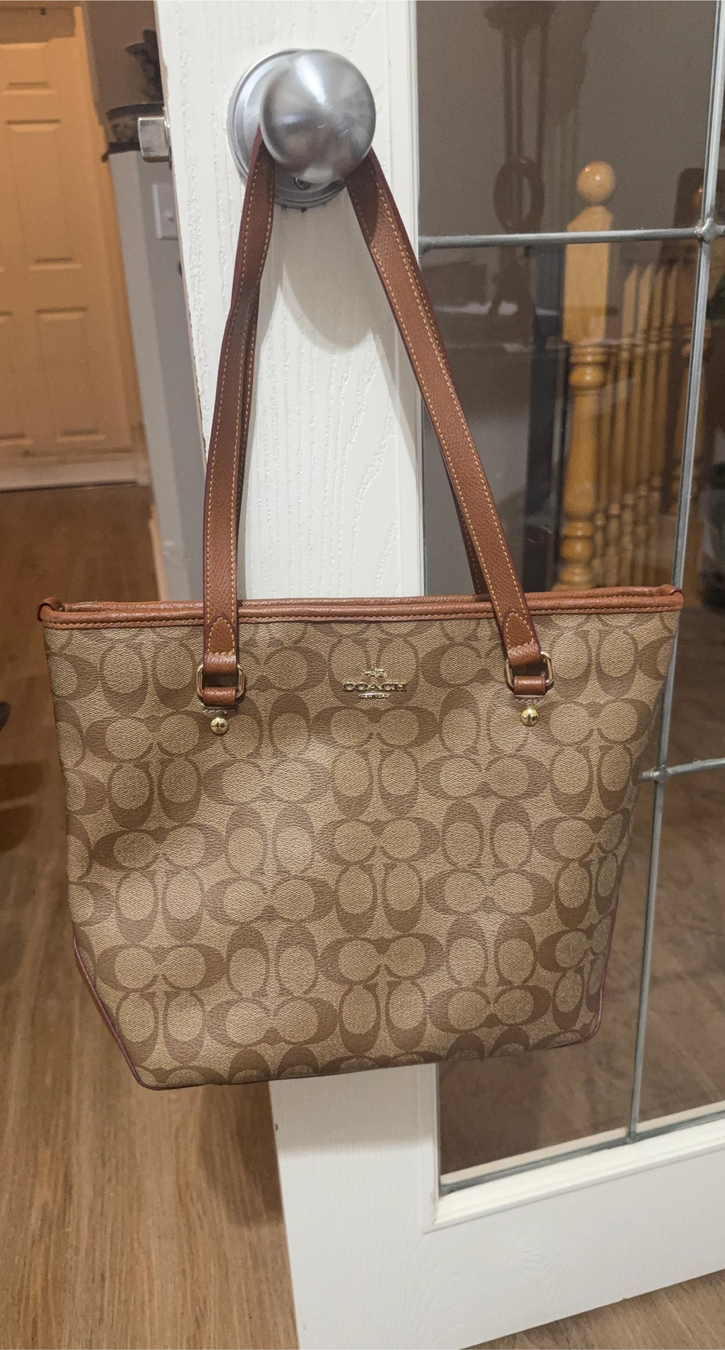 Coach Signature Tote Bag