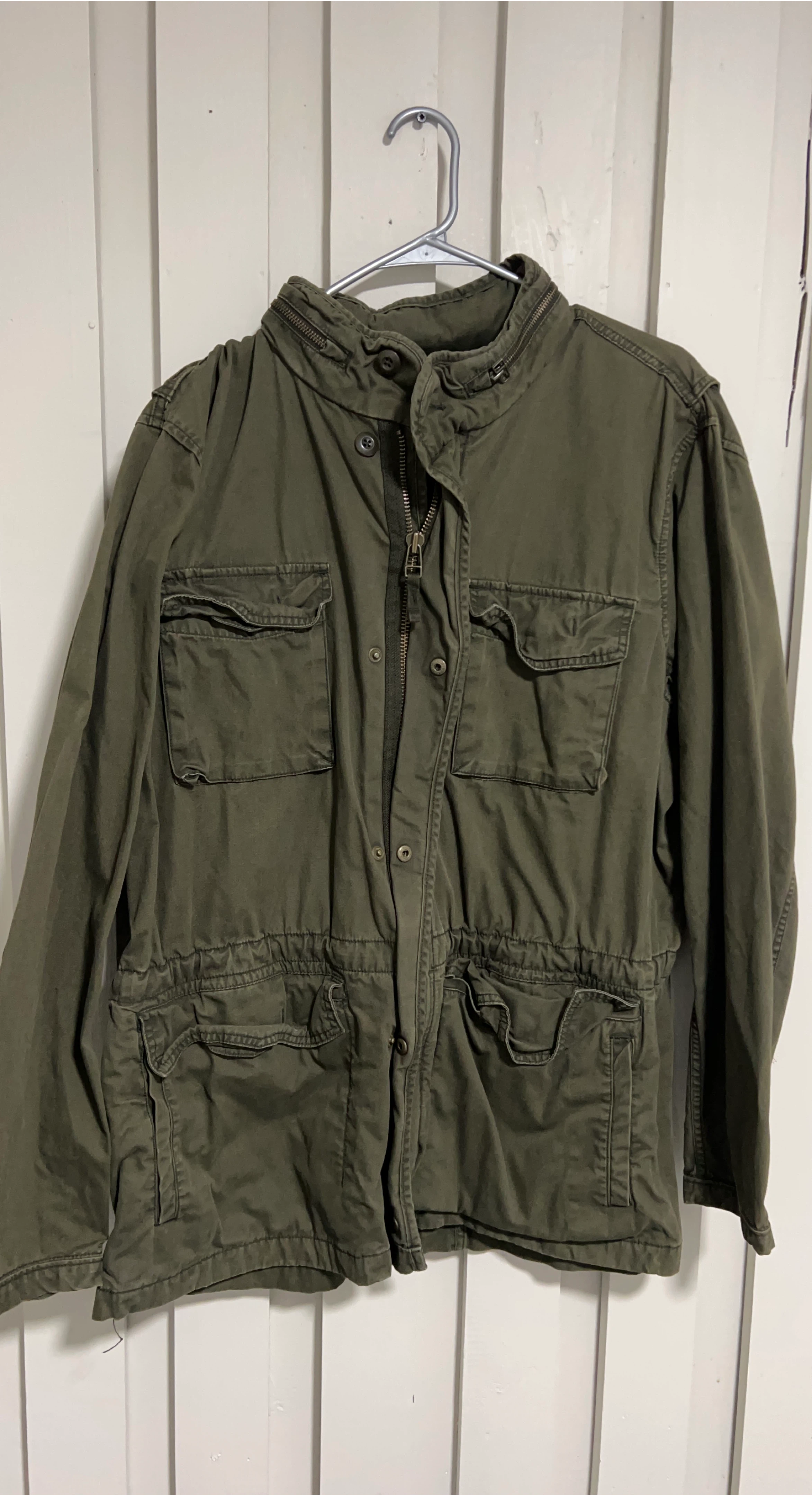 GAP Utility Jacket XL TG Olive Green