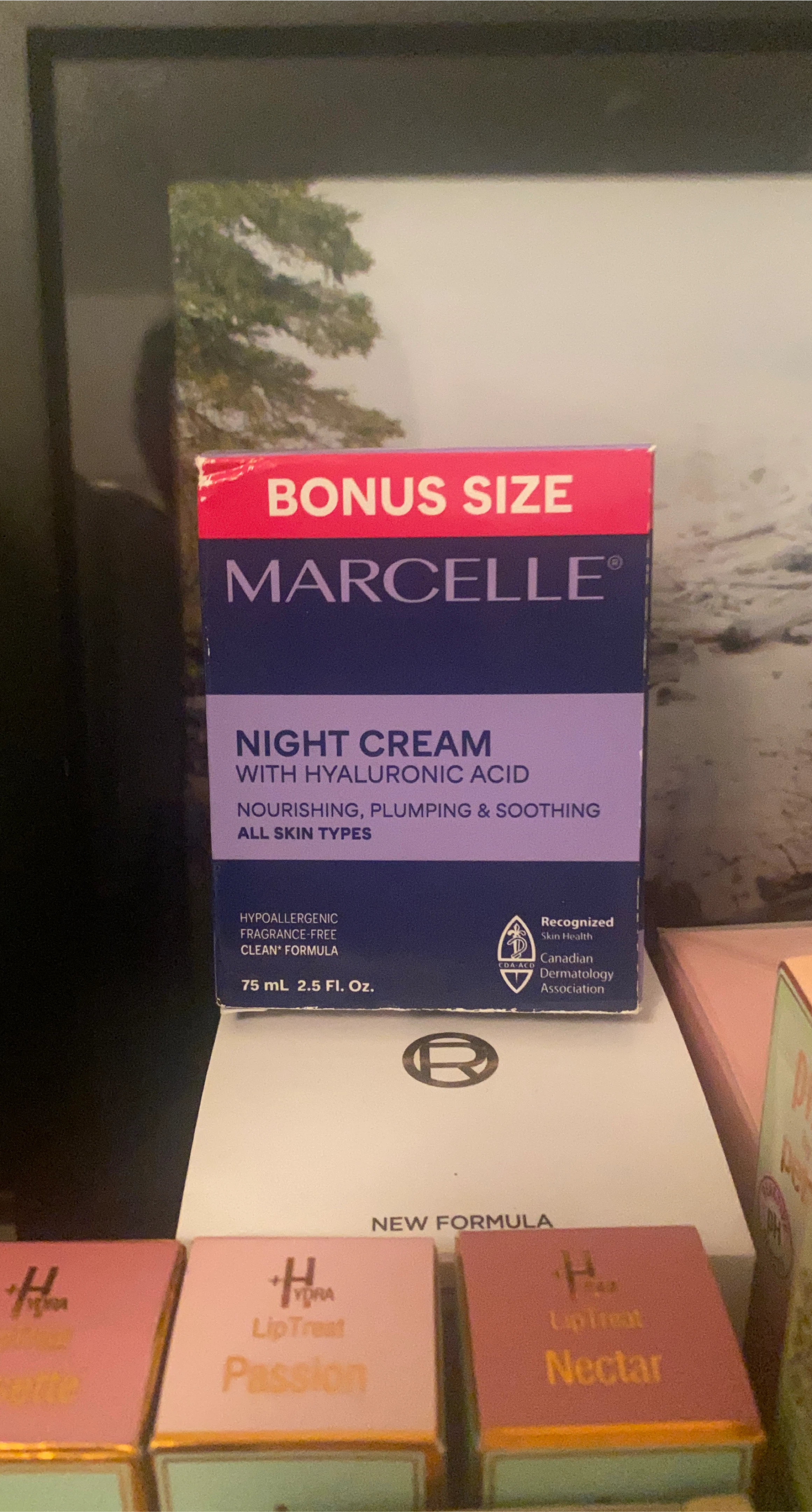 Marcelle Night Cream ($25 at shoppers rn)
