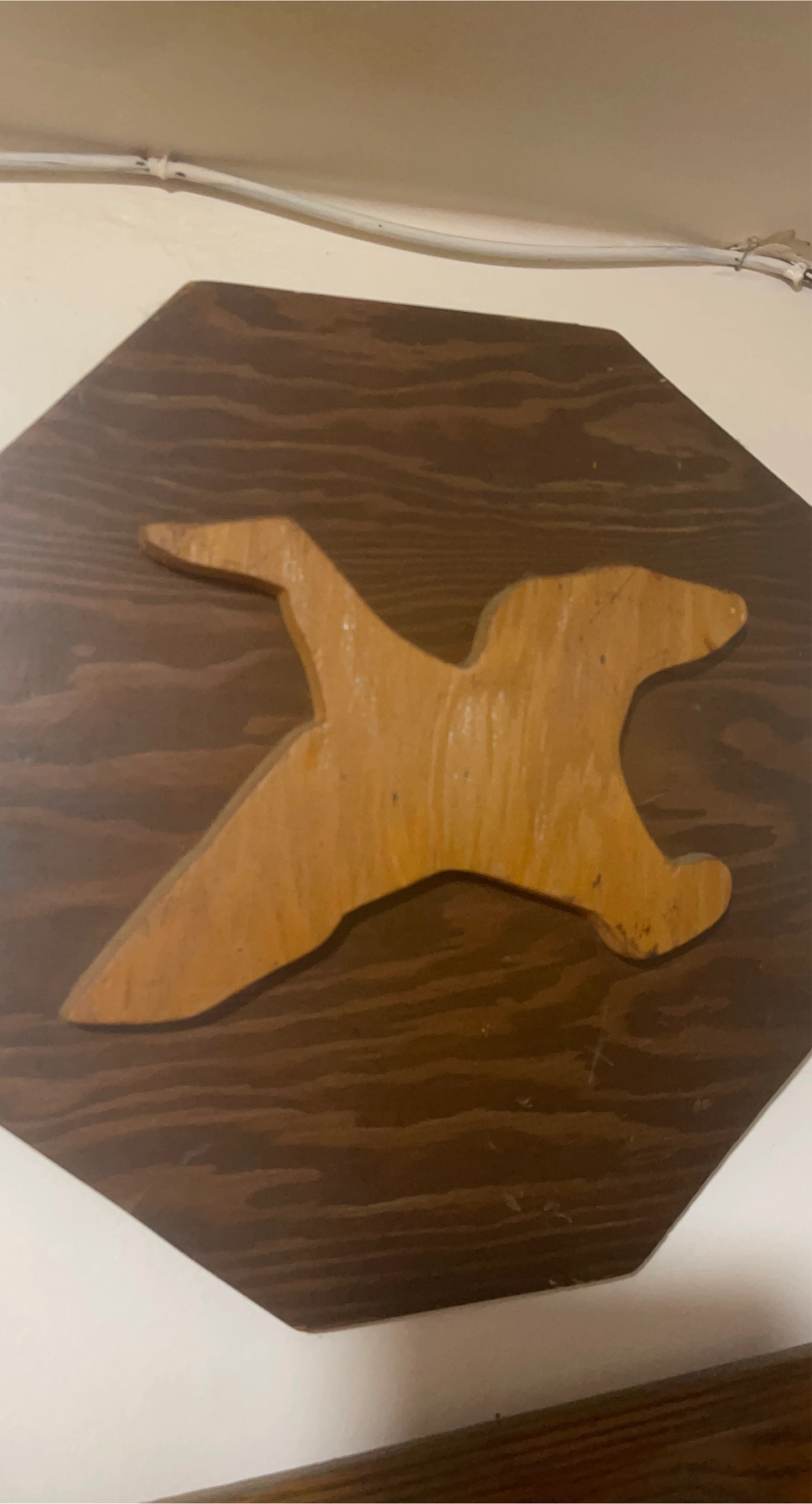 Wooden Duck Wall Decor